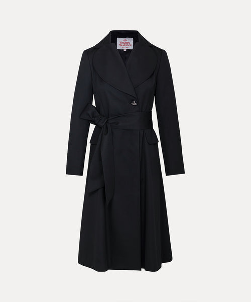 ウールギャバ ラブワンピース(ブラック)（レディース）（1612561004