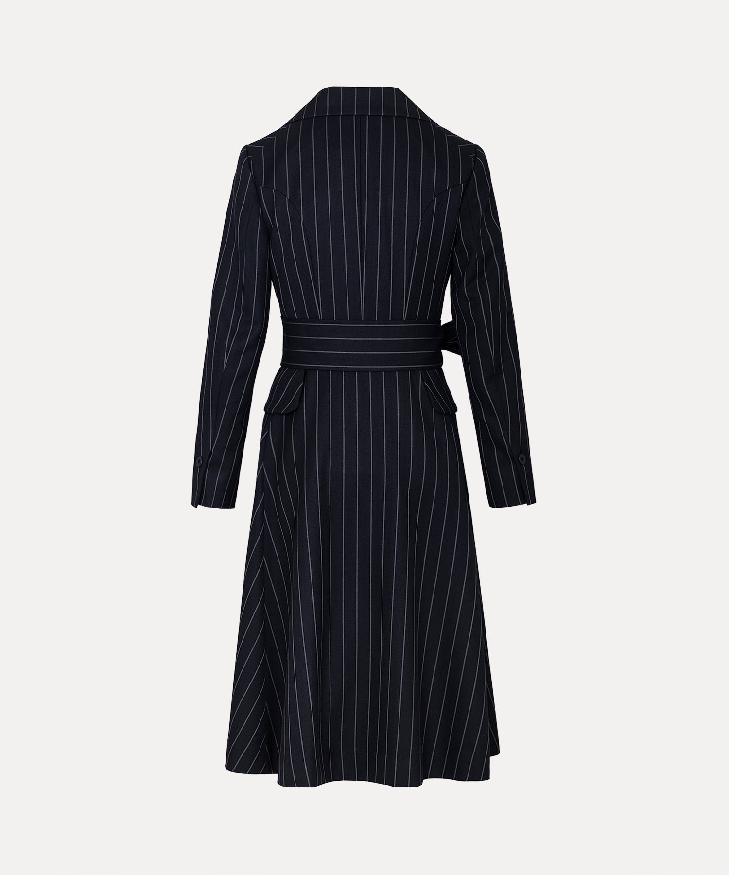 ウールギャバ ラブワンピース(ブラック)（レディース）（1612561004