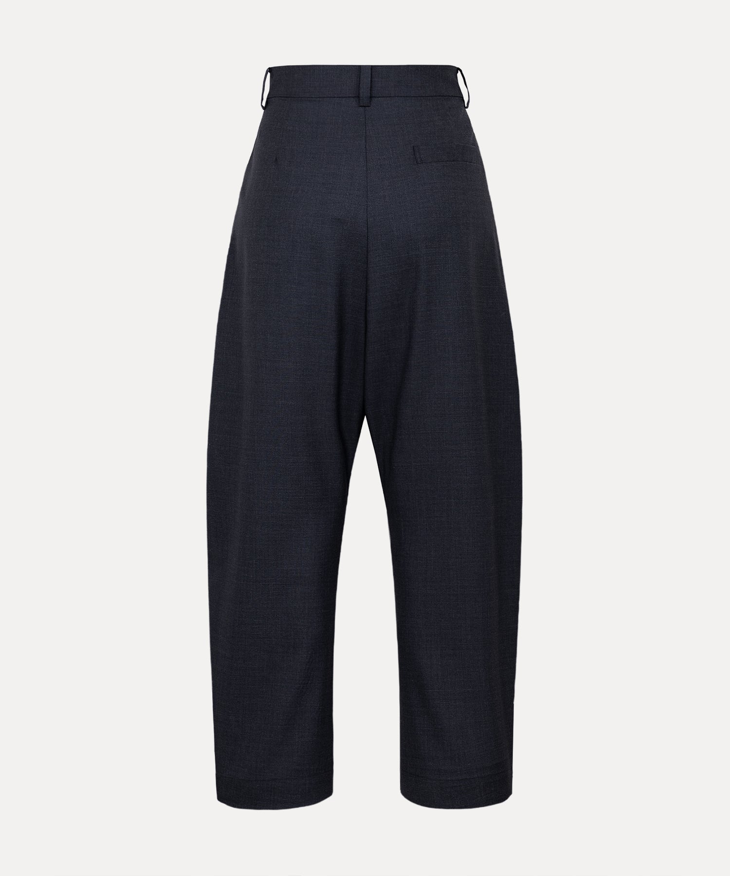 ブロッキング タックトラウザーズ(グレー)（レディース）（1612761013