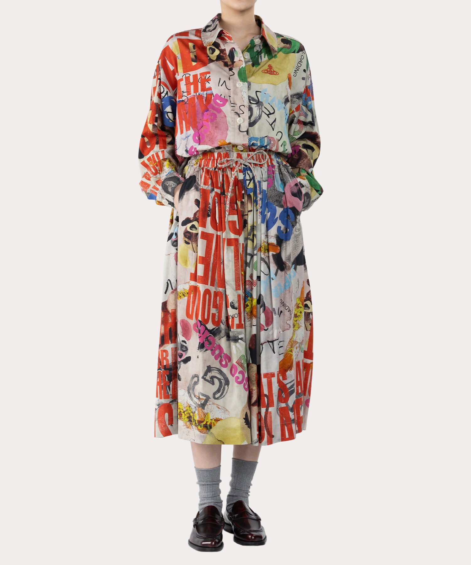 THE BIG ONE XXLシャツ(グレー)（レディース）（1612852014）｜ウェア