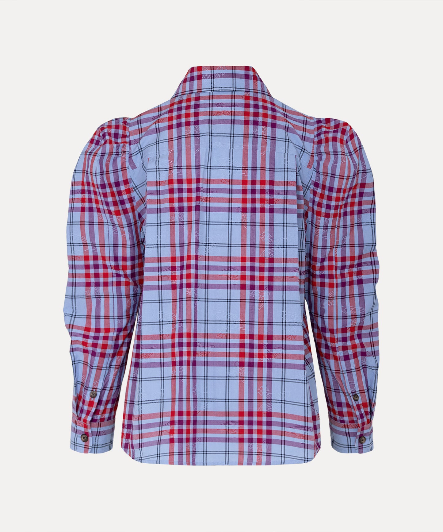 タータンチェック エイリアンスリーブシャツ