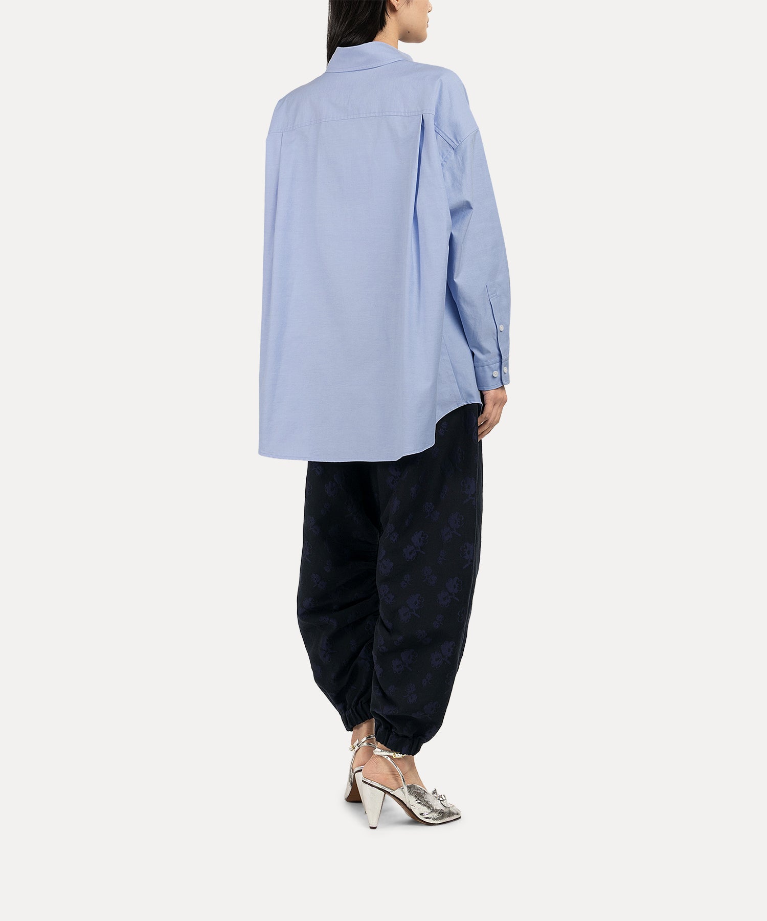 XXL ボタンダウンシャツ(ブルー)（レディース）（1612861006）｜ウェア