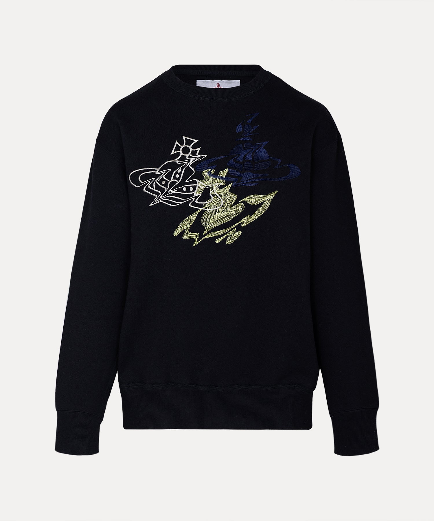 LIQUID ORB スウェットシャツ(ブラック)（メンズ）（1622361002