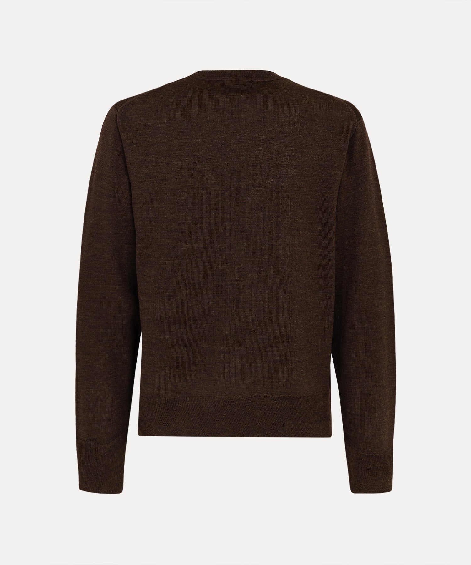 リブステッチ ニット(ブラウン)（メンズ）（1632161003）｜ウェア