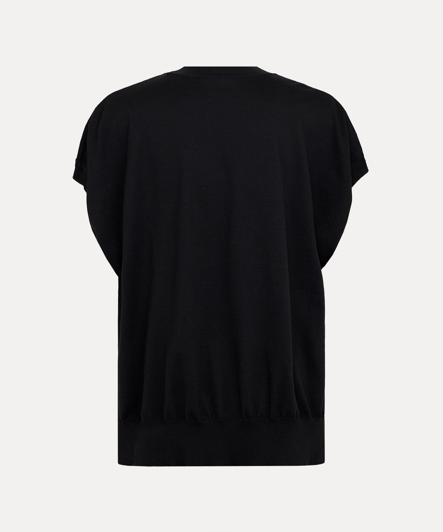 リラックス ニットベスト(ブラック)（メンズ）（1632161007）｜ウェア