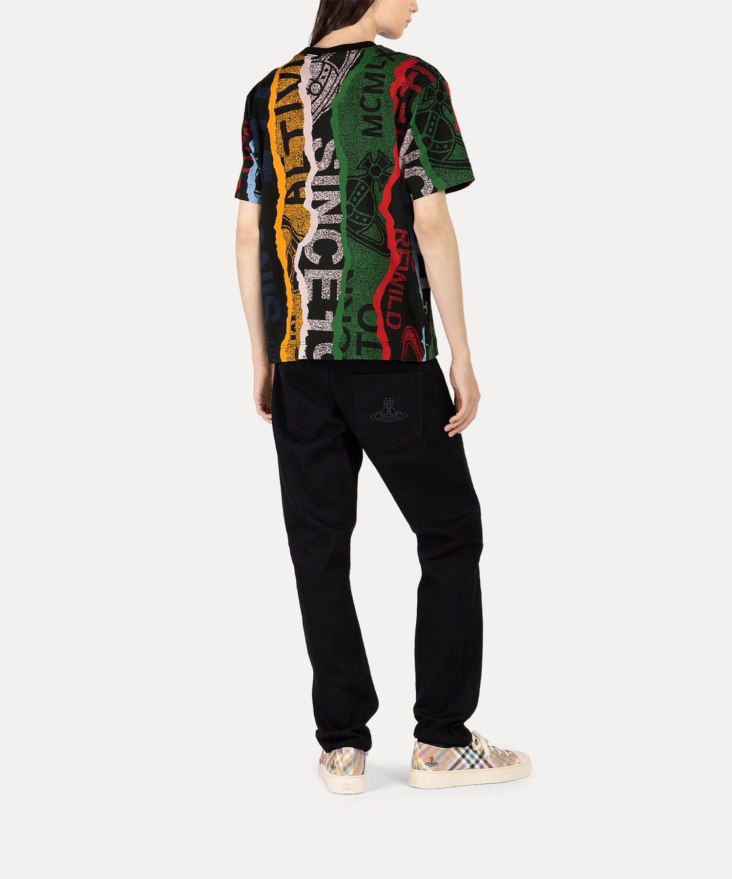 TOWEL BLACK FINAL リラックス Tシャツ(ブラック系)（メンズ