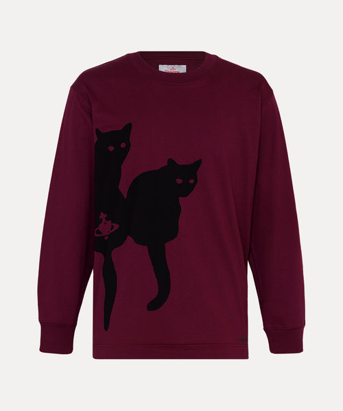 CATS NEW 長袖Tシャツ(パープル)（メンズ）（1632361030）｜ウェア