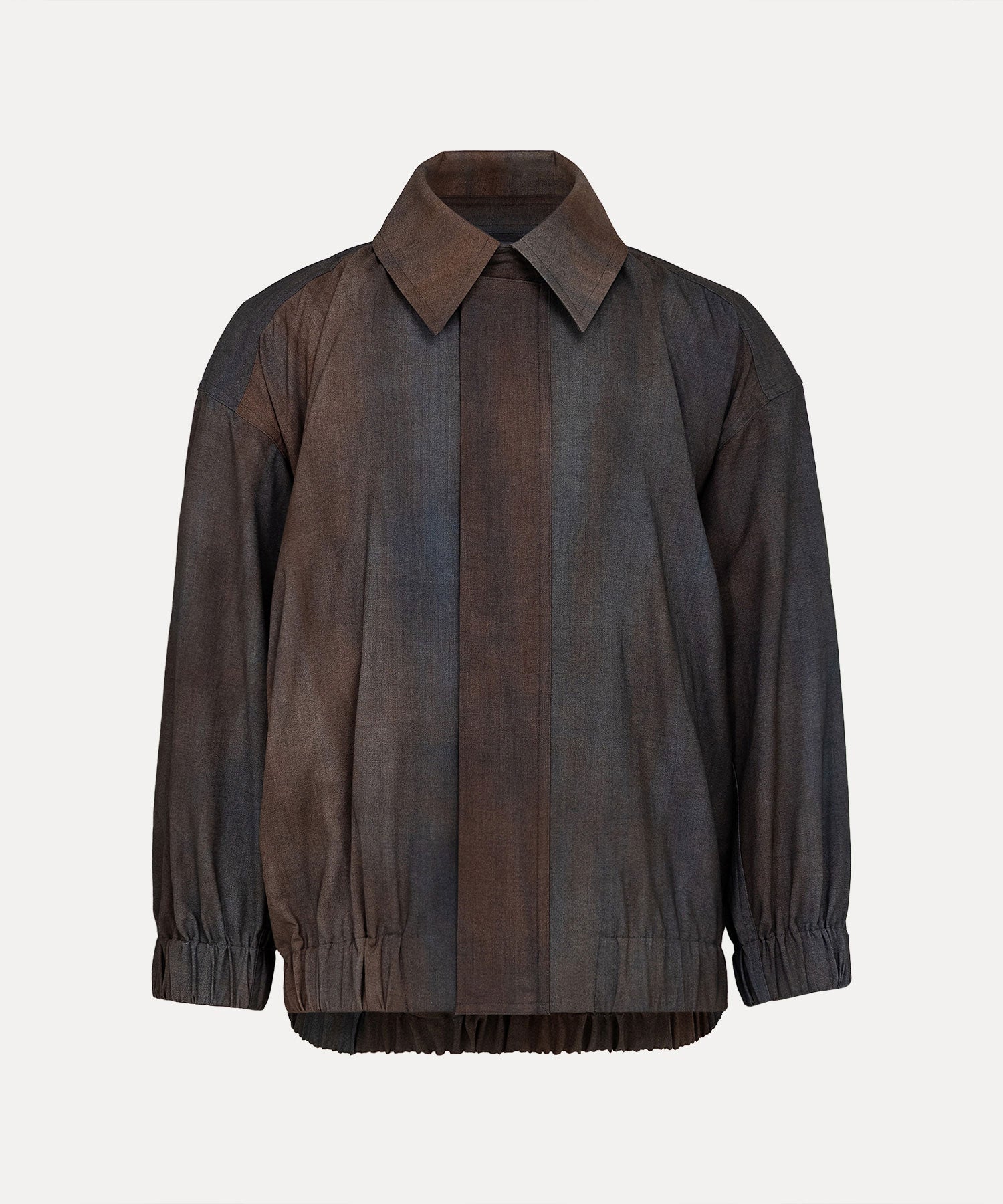 GRADATION ウールボマー(ブルー系)（メンズ）（1632461002）｜ウェア