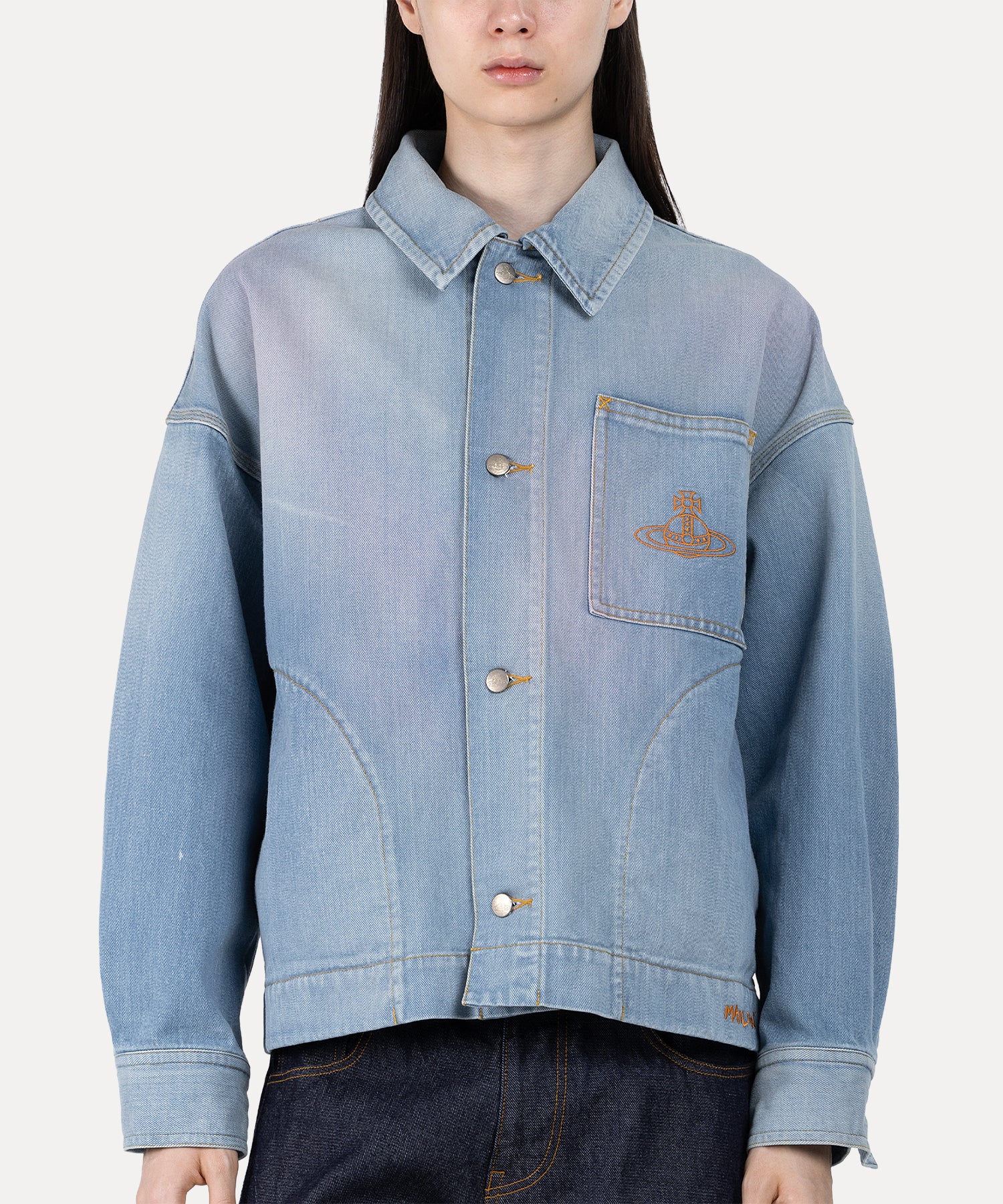 SPRAY デニムジャケット(ブルー)（メンズ）（1632461007）｜ウェア