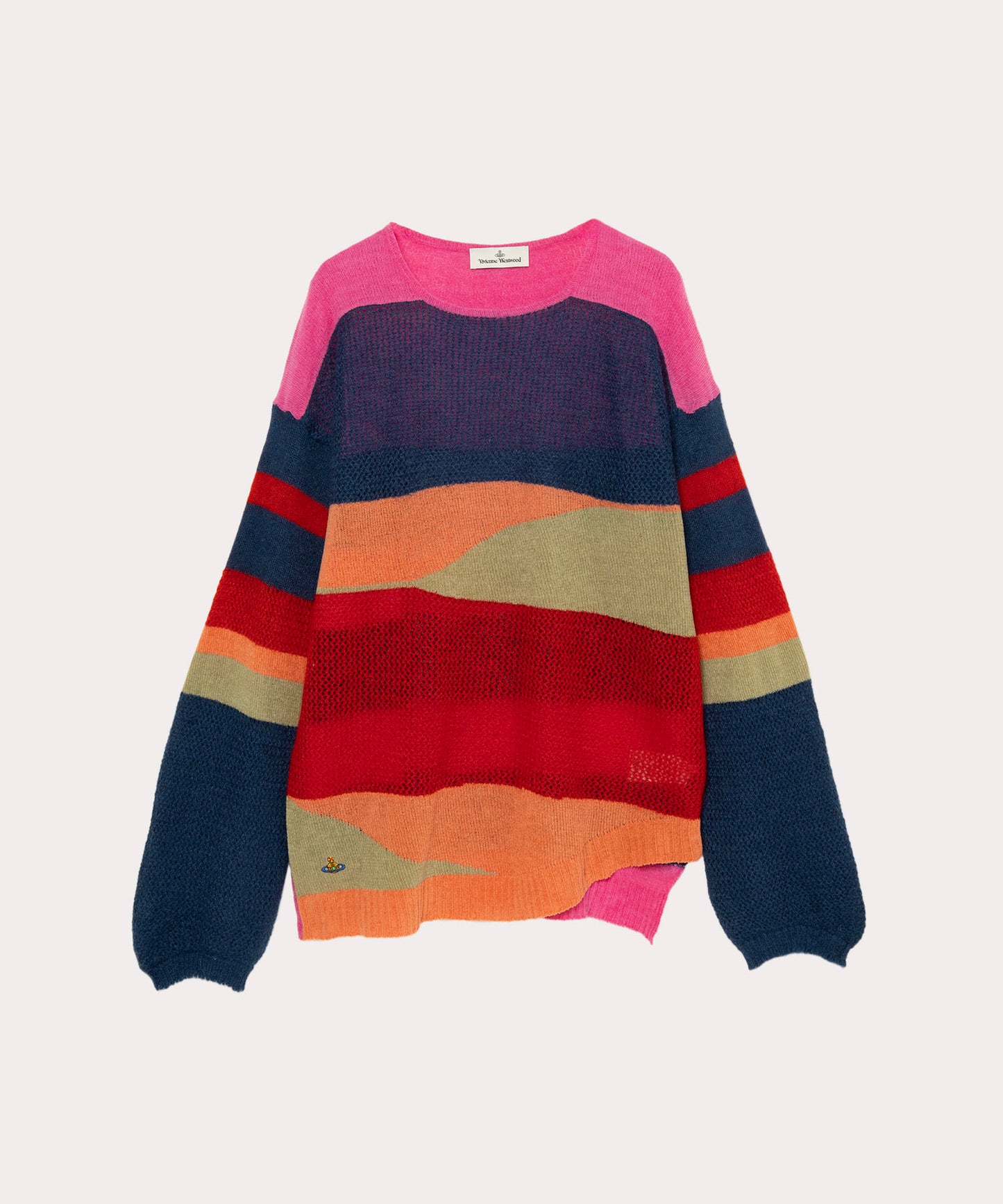 DISTRESSED ニット