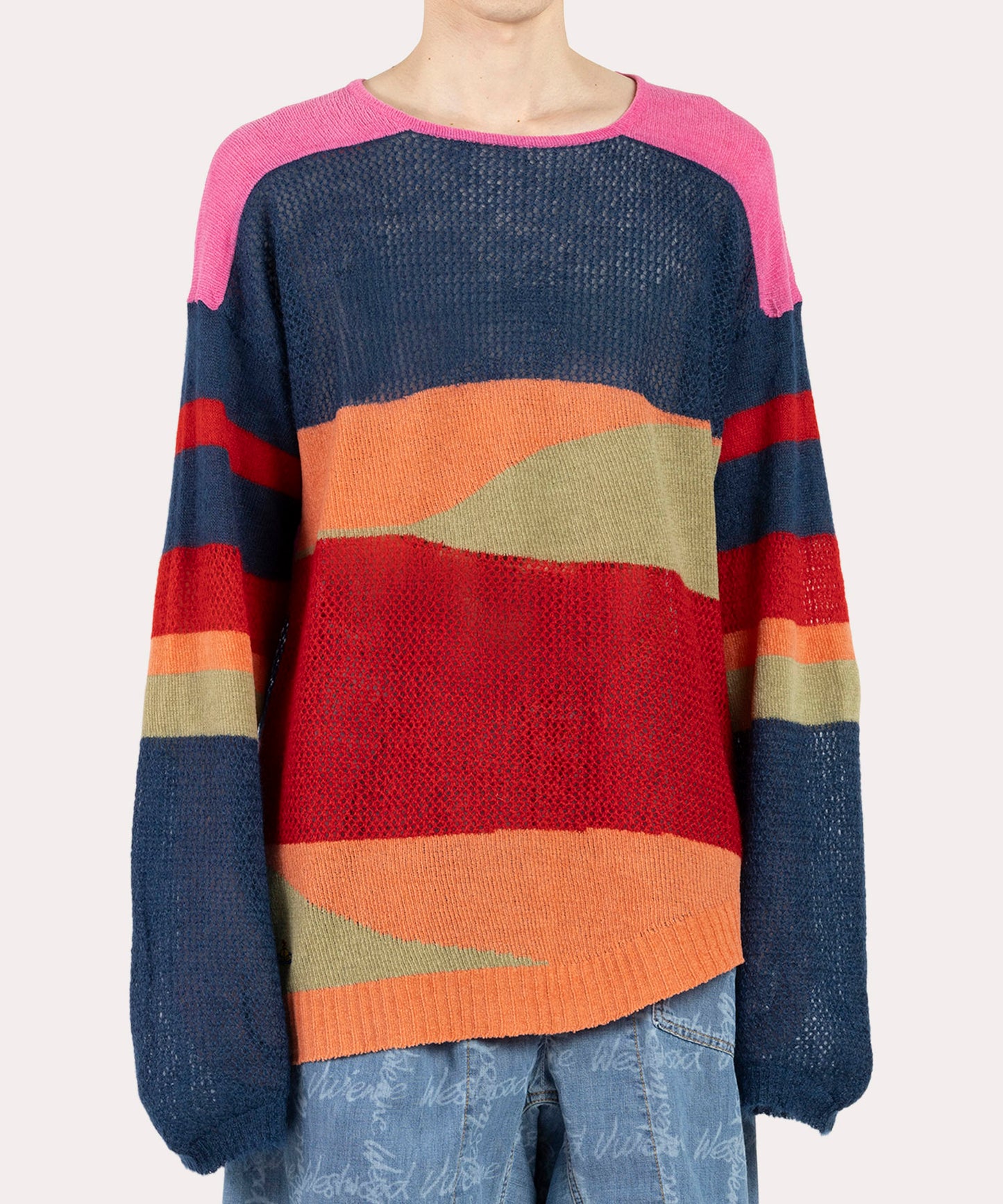 DISTRESSED ニット