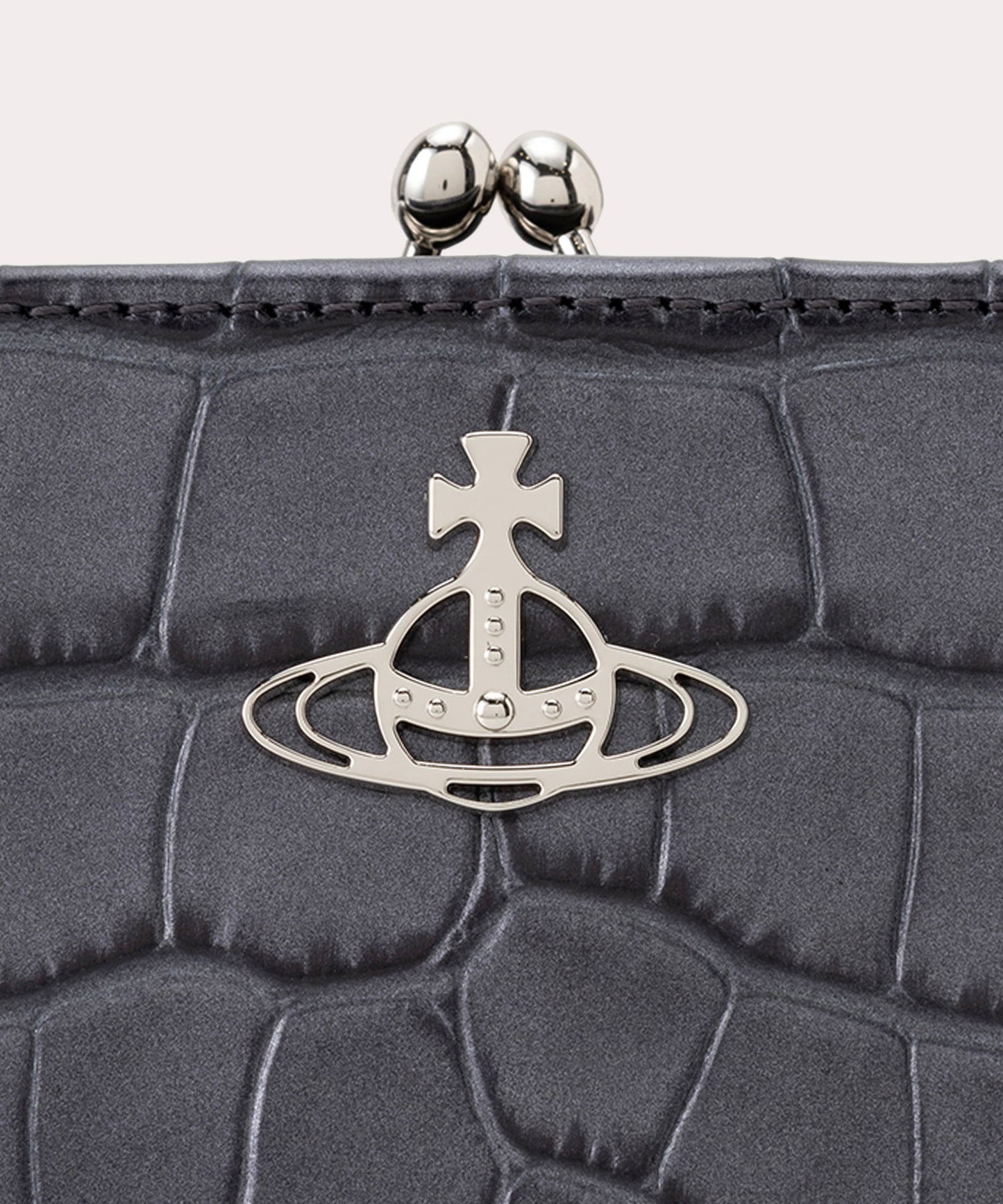 EMBOSSED 口金二つ折り財布