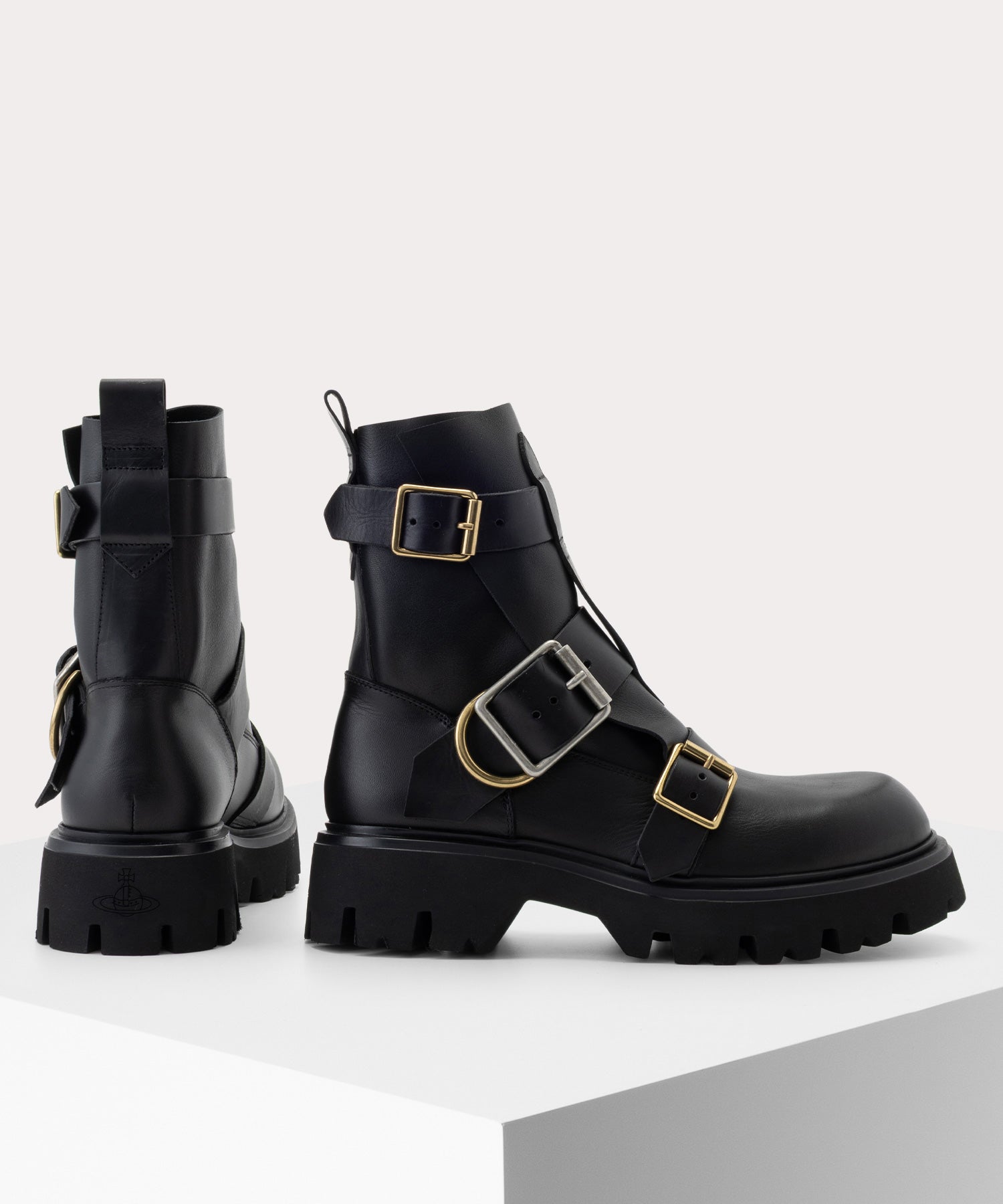 Vivienne Westwood ブラック ブーツ Vivienne Westwood(ヴィヴィアンウエストウッド) 00's UK Made