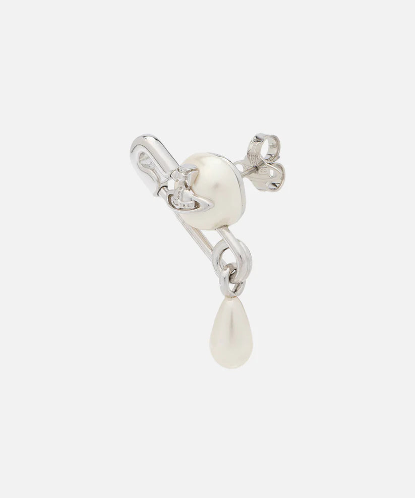 MAN CLAUDE シングルスタッドピアス(シルバー)（メンズ