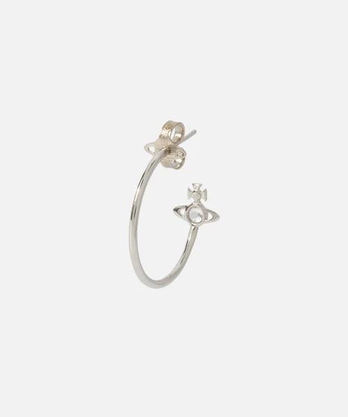 MAN HEATHER シングルフープピアス(シルバー)(メンズ MAN HEATHER シングルフープピアス(シルバー)(メンズ