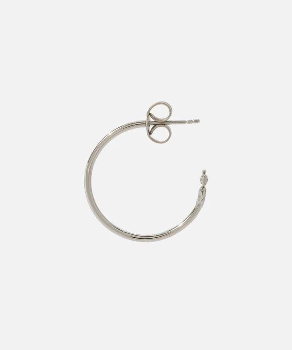 ☆Vivienne Westwood☆ HEATHER HOOP ピアス ギフト プレゼント MAN HEATHER シングルフープピアス(シルバー)(メンズ