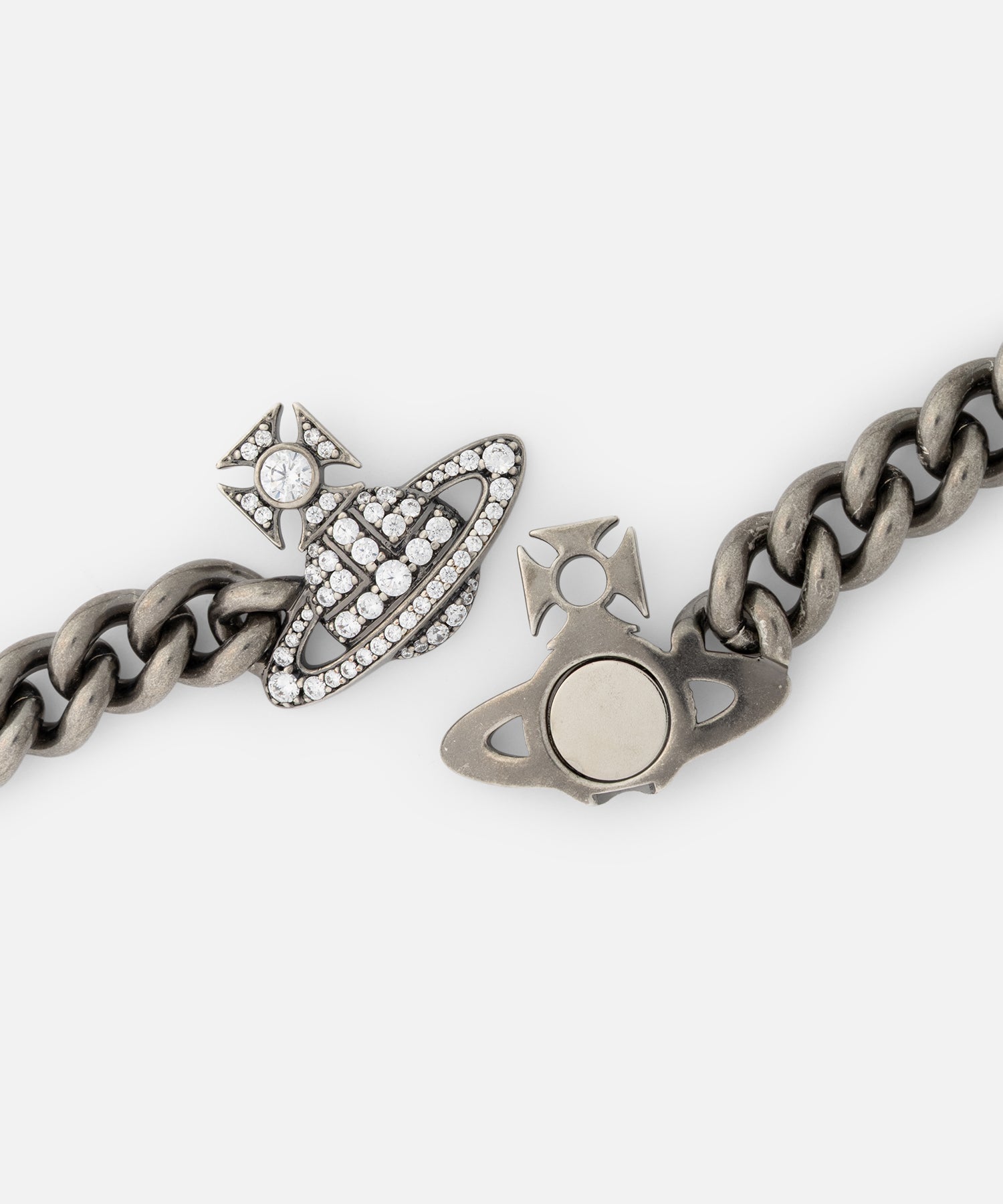 Vivienne Westwood ブラックネックレス ☆vivienne westwood☆MESSALINE オーブロゴ チョーカー 黒