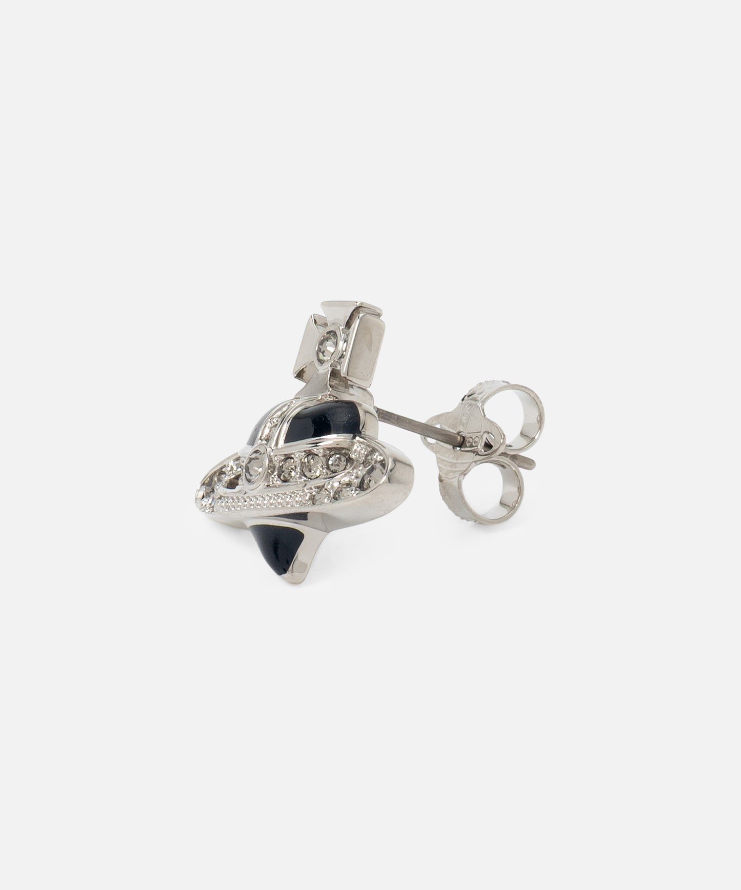 MAN DIAMANTE HEART シングルピアス