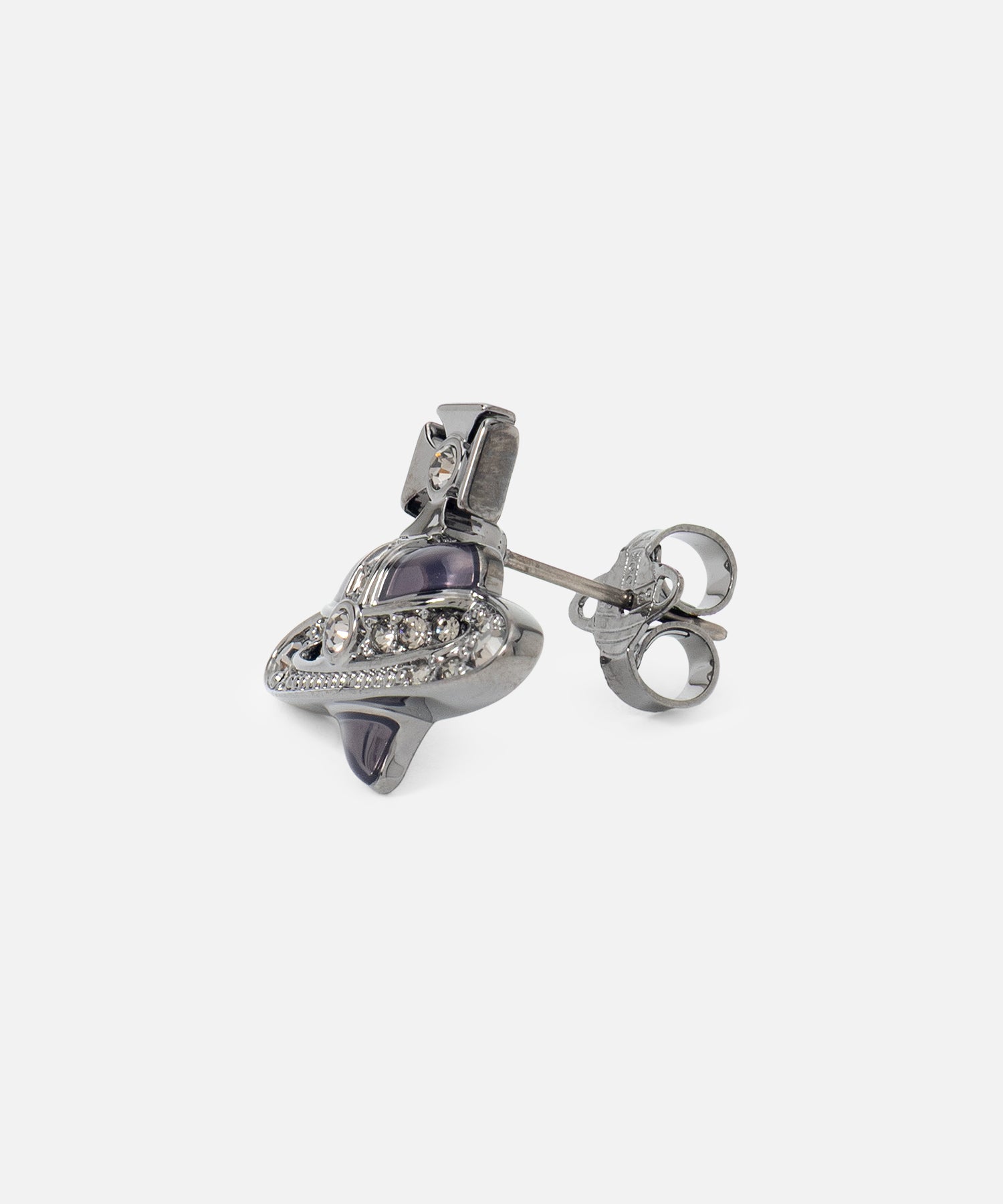 Vivienne Westwood MAN DIAMANTE HEART ピアス Vivienne Westwood New Diamante Heart ピアス | シルバートーン