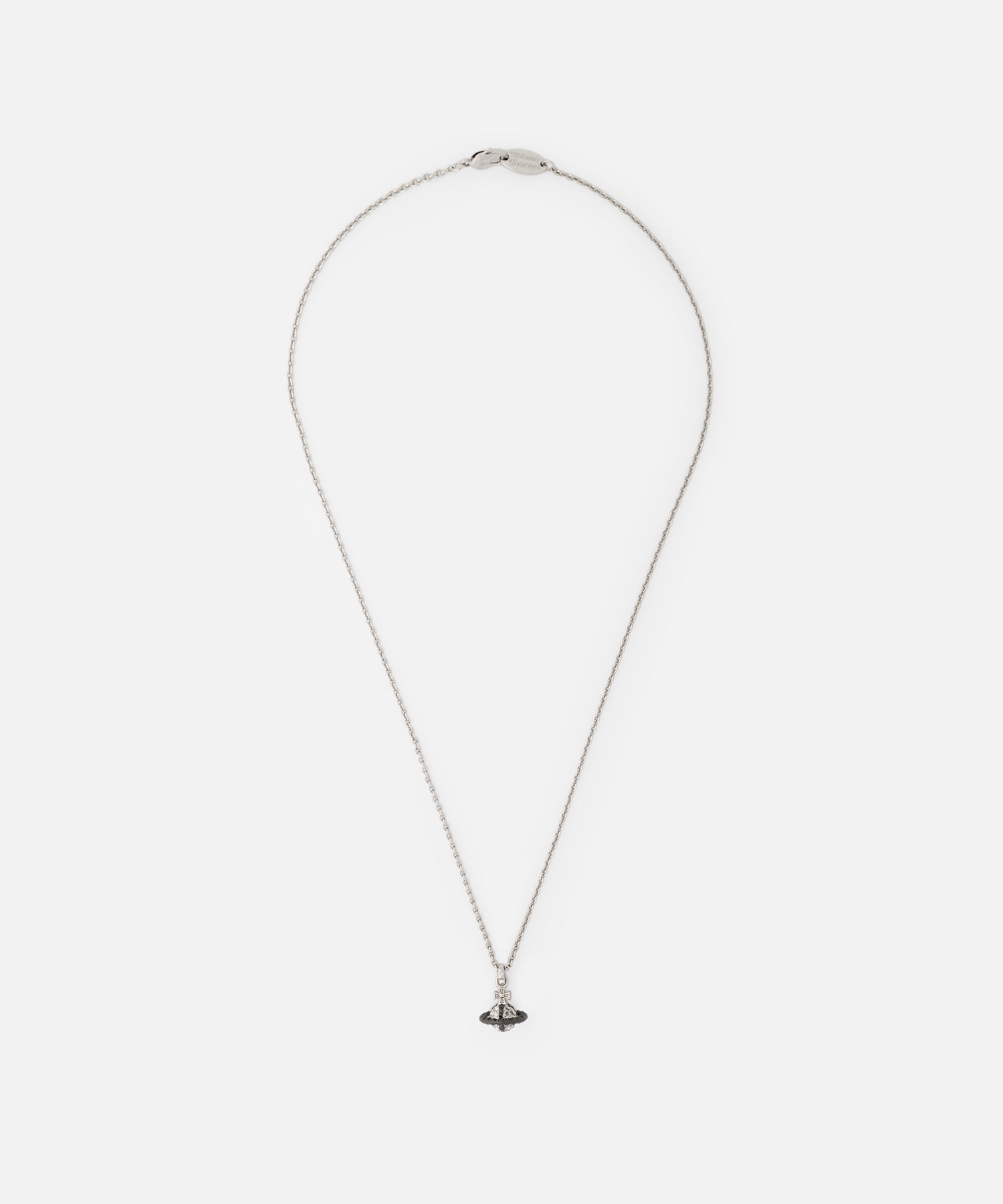 MAN MAYFAIR SMALL ORB ネックレス(ブラック)（メンズ