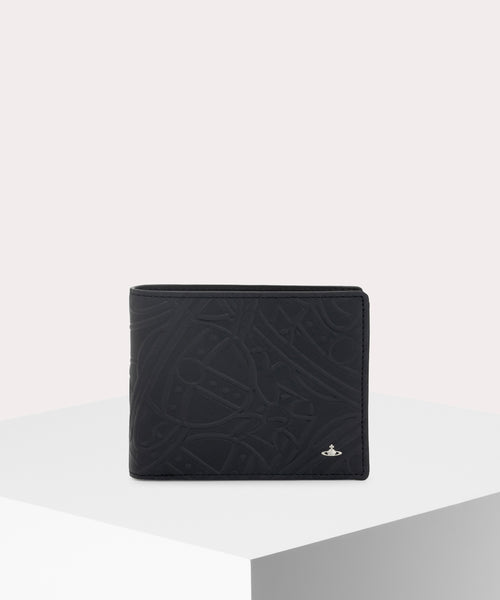 【Vivienne Westwood】TANGLED ORB LEATHER 長財布 TANGLED ORB LEATHER ラウンドファスナー小銭入れ(ブラック