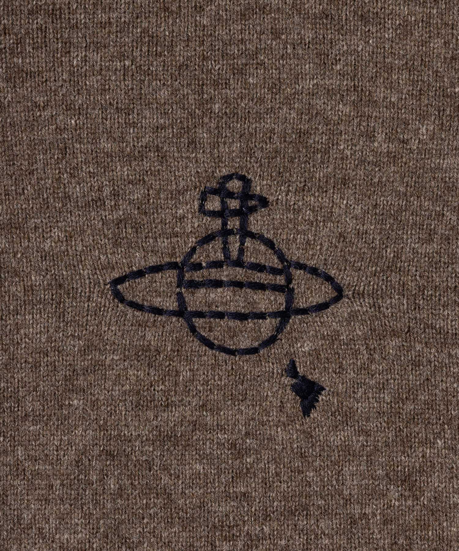 ■ツモリチサトUFO個性派デザインビーズ刺繍ニットプルオーバー黒 MAISON SPECIAL（メゾンスペシャル）の「《UNISEX》Oni-Waffle