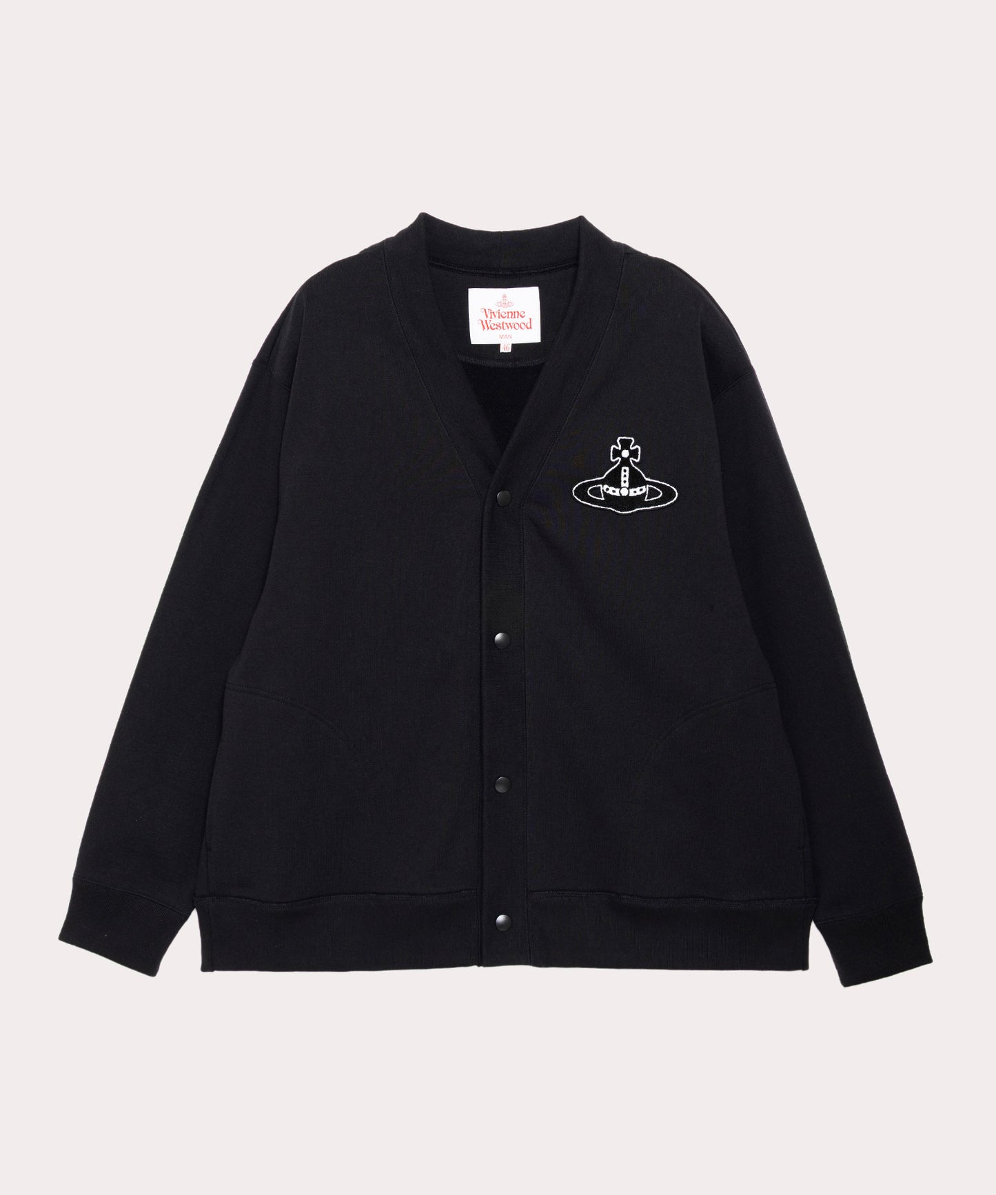 VARSITY ORB Vネックカーディガン