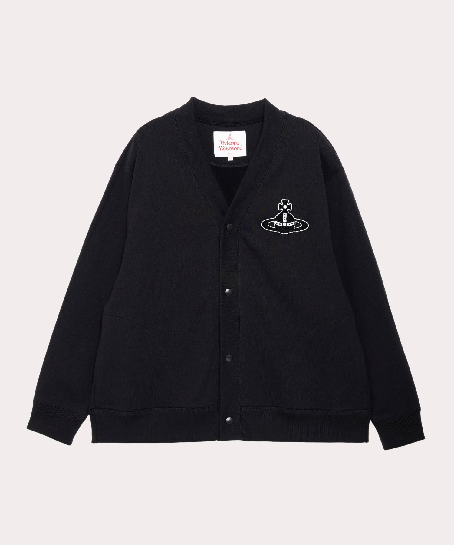 VARSITY ORB Vネックカーディガン