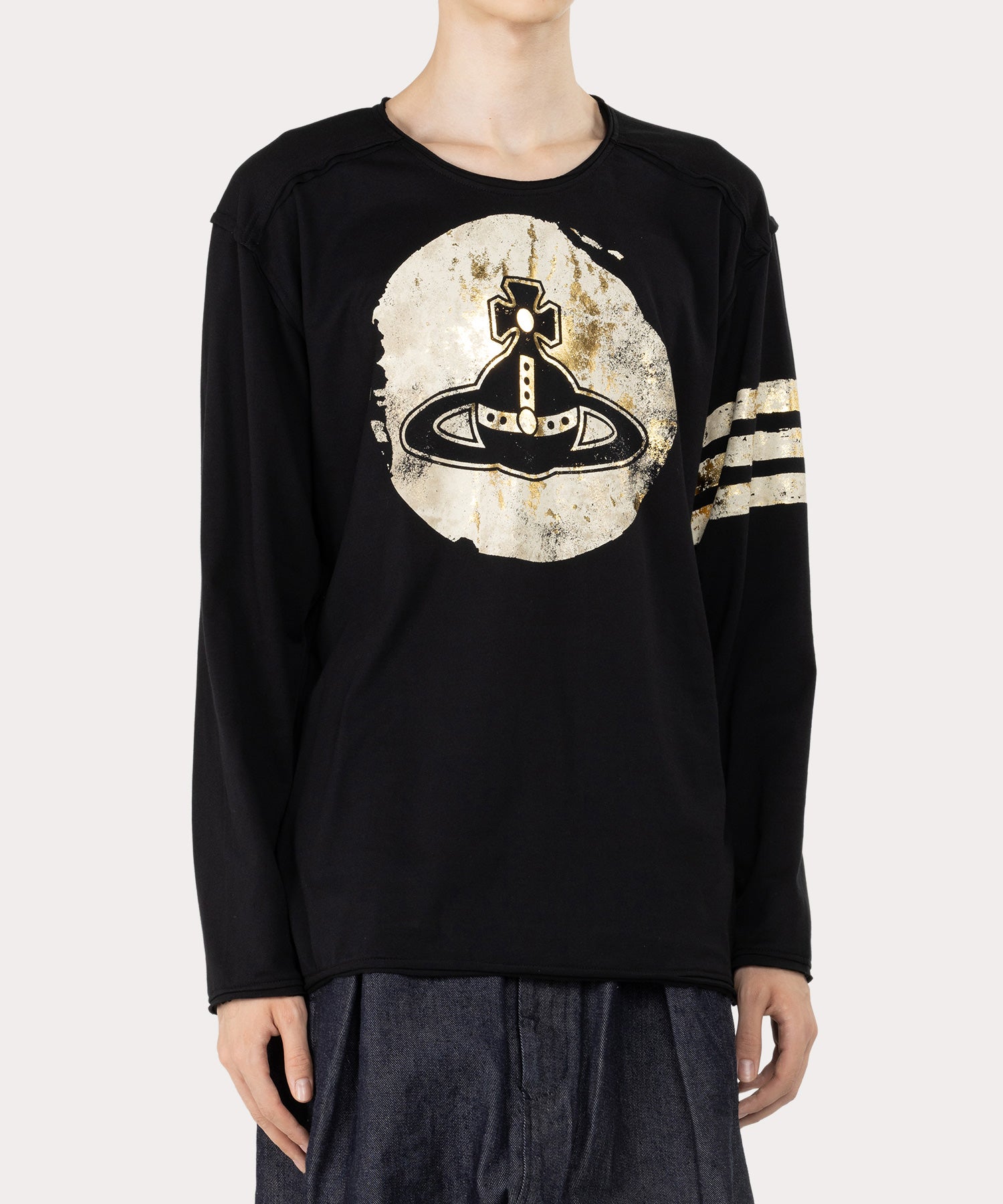 VARSITY ORB＆STRIPES NEW長袖Tシャツ