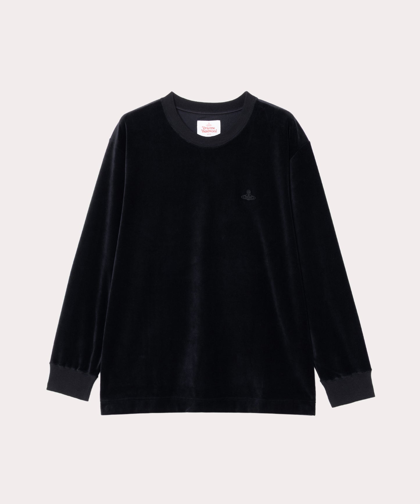 ベロア トライアングル長袖Tシャツ