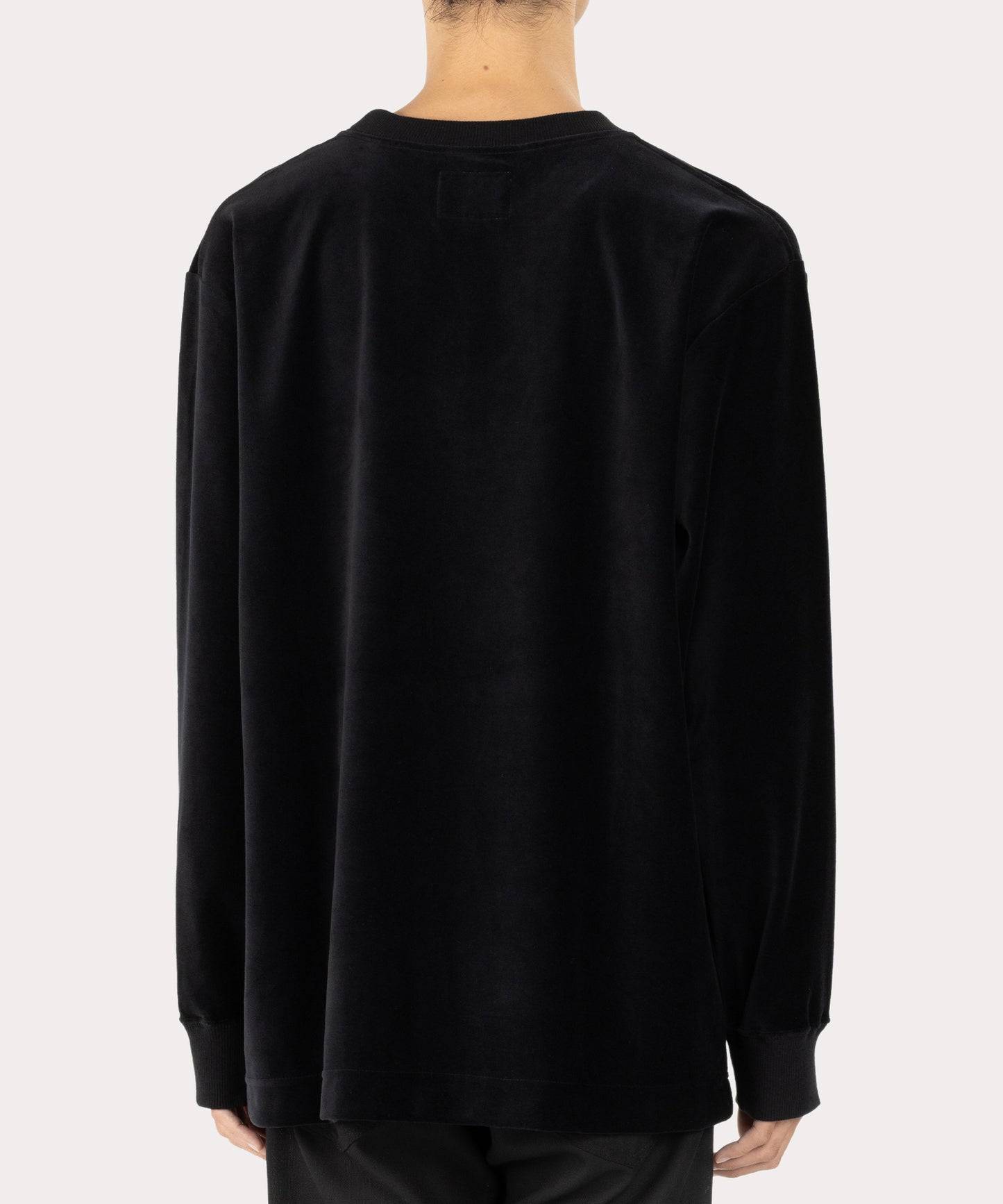 ベロア トライアングル長袖Tシャツ