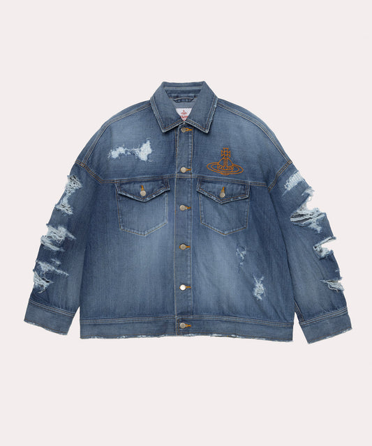 BUY LESS CHOOSE WELL RIPPED デニムジャケット
