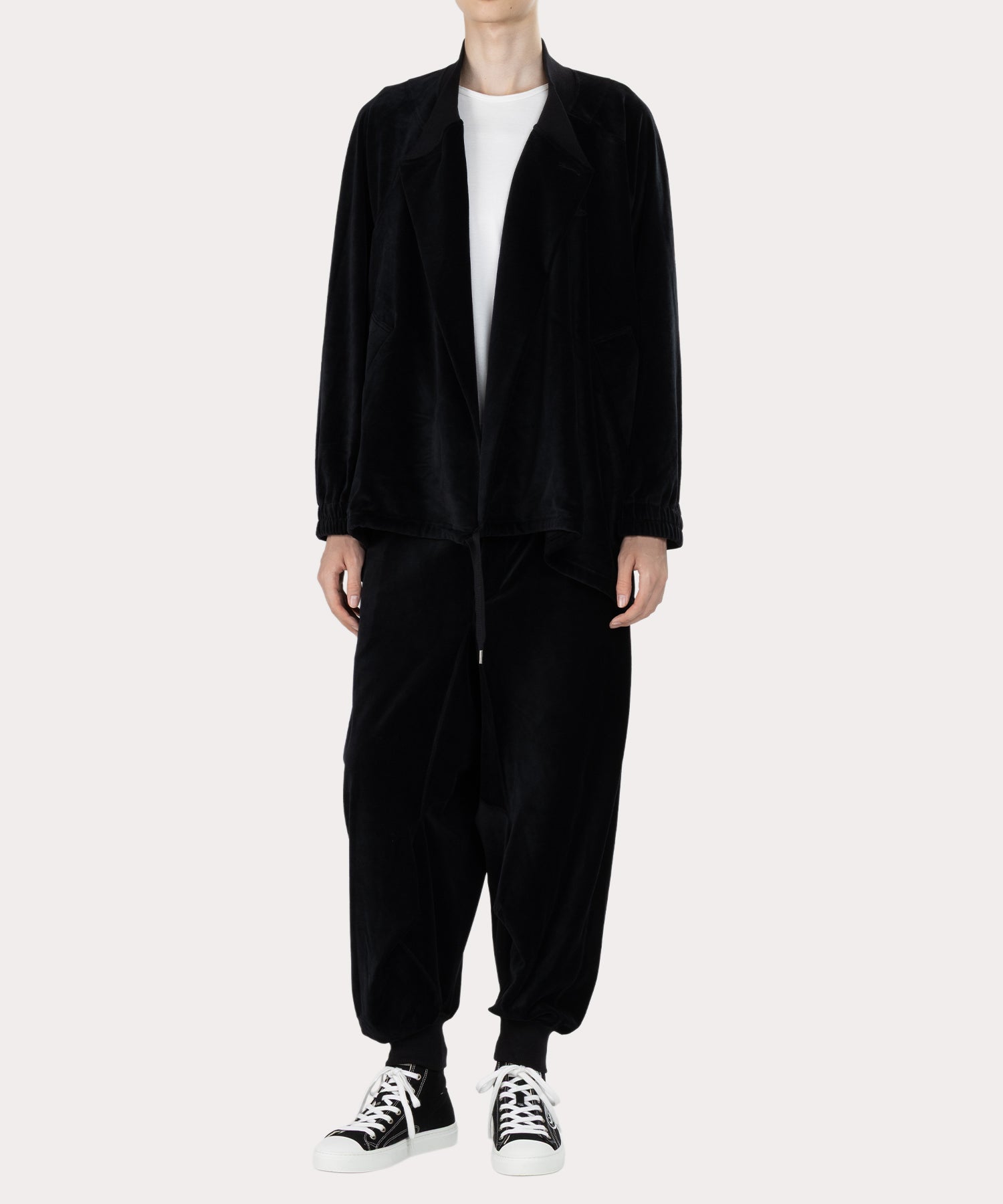 VELOUR TOGA ジャンパー(ブラック)（メンズ）（2612452013）｜ウェア