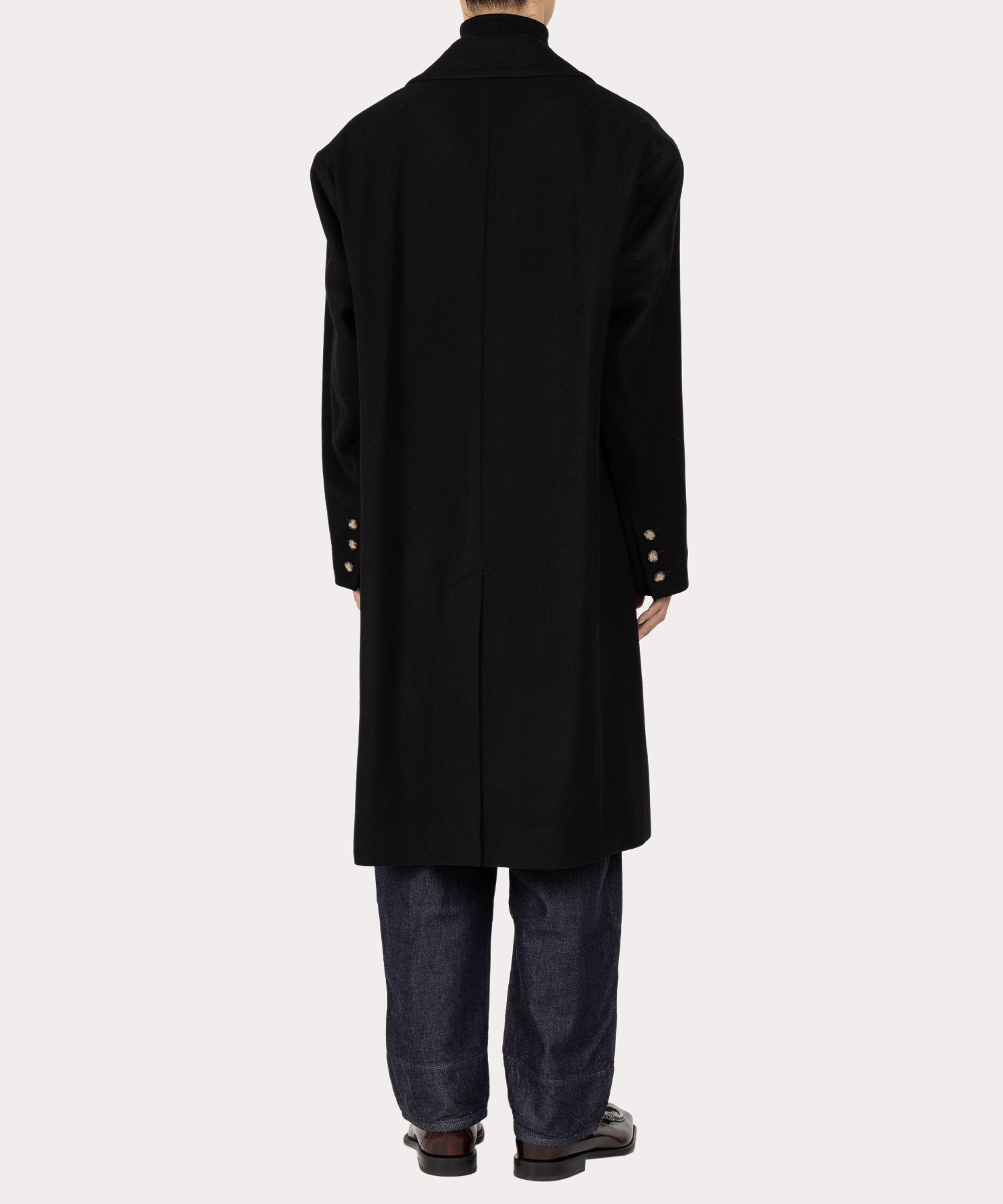 オーバーサイズ コート(ブラック)（メンズ）（2612652003）｜ウェア