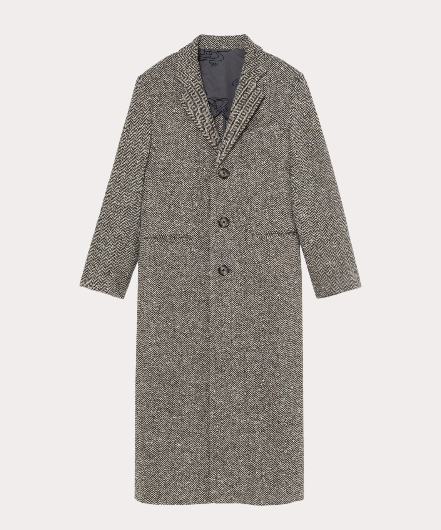 Vivienne Weslwood へリンボン柄コート Vivienne Westwood（ヴィヴィアンウエストウッド）の「ループ