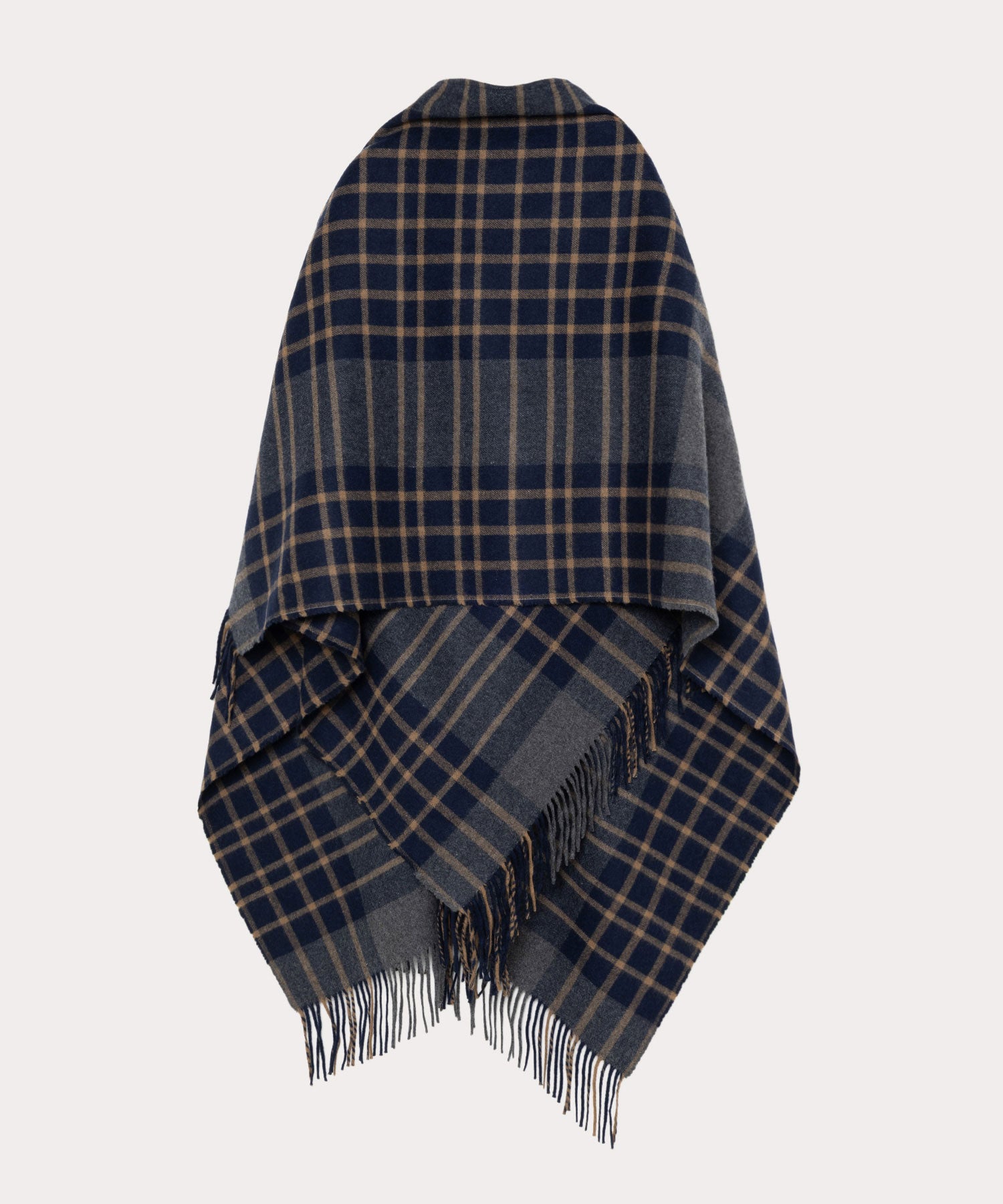 フリンジフリップ ケープ(ブルー系)（メンズ）（2612652006）｜ウェア