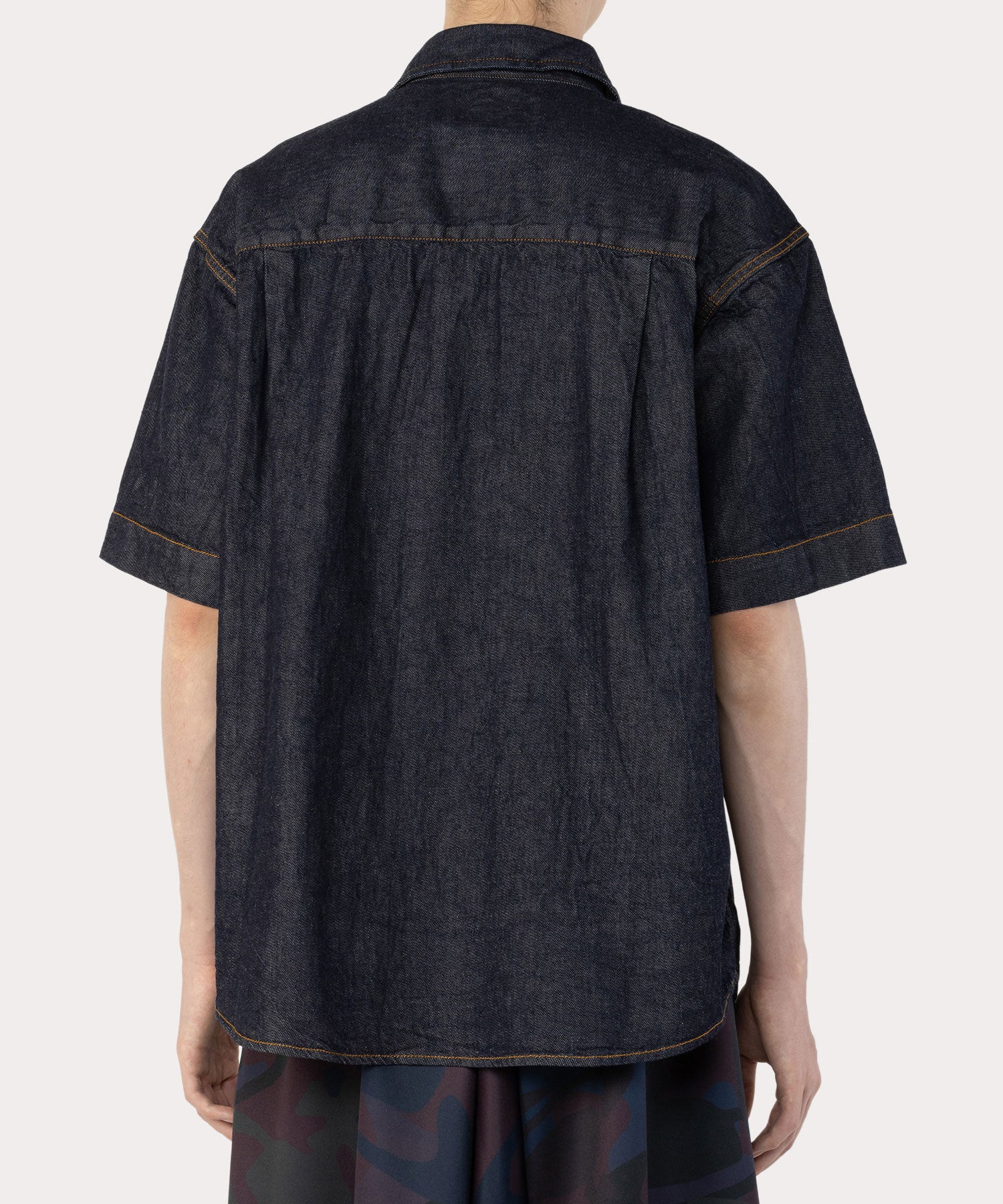 DENIM リラックス半袖シャツ