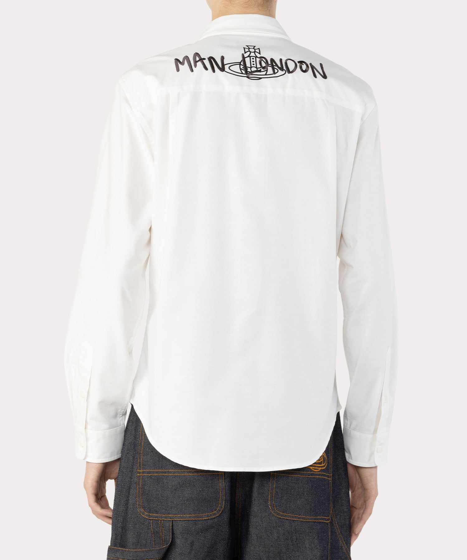 BACK LOGO クラシックシャツ