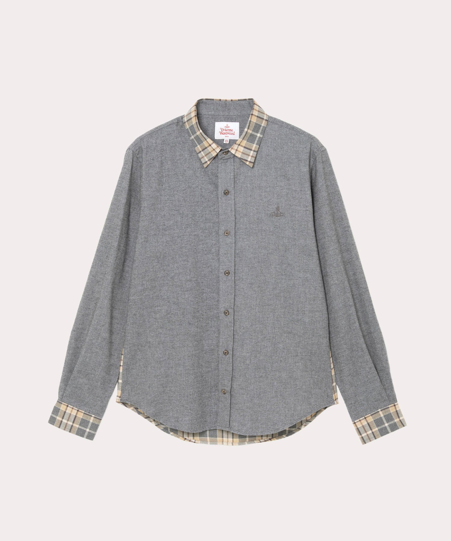 DETAILED CHECK FLANNEL シャツ