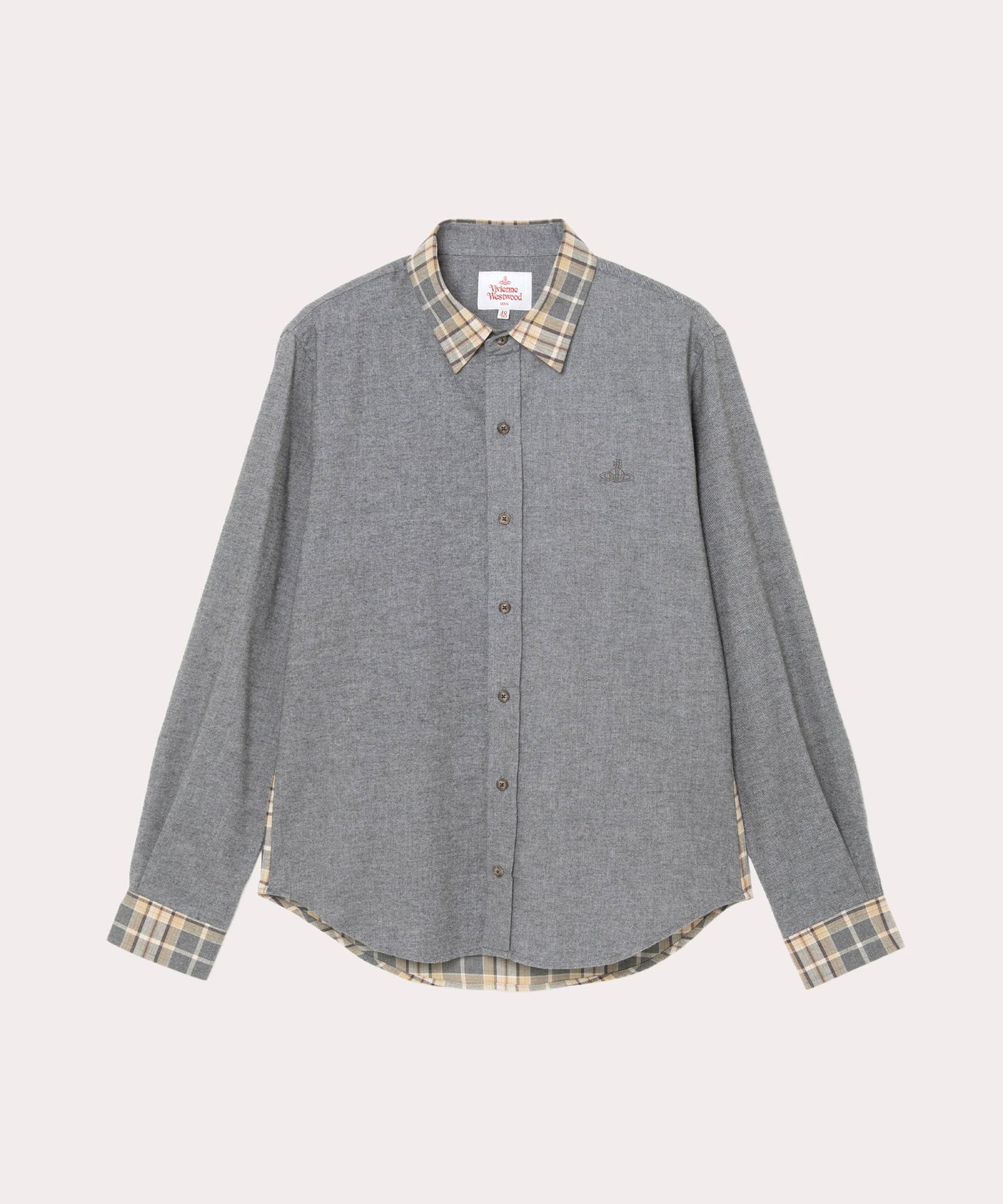 DETAILED CHECK FLANNEL シャツ