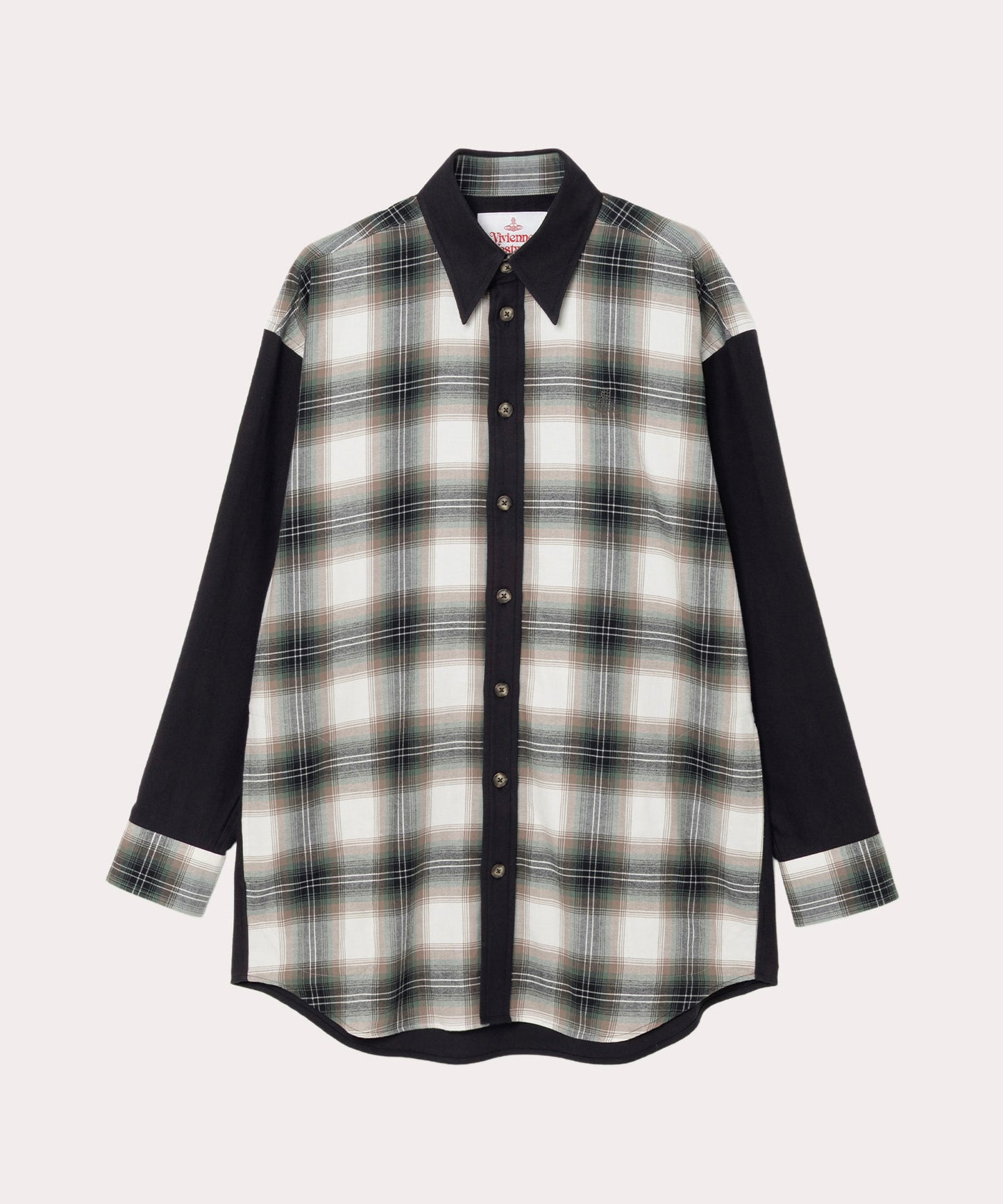 DETAILED CHECK FLANNEL シームポケット ビッグクラシックシャツ