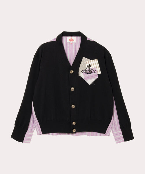 Vivienne Westwood ブランケット カーディガン　バイカラー Vivienne Westwood MAN（ヴィヴィアンウエストウッドマン）の