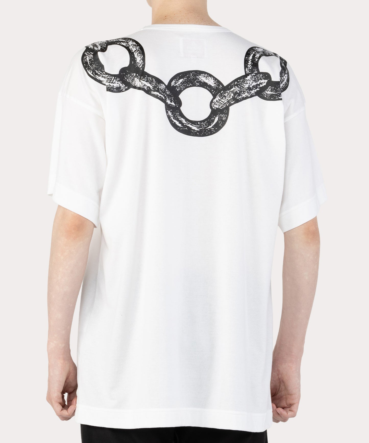CHAIN COLLAR スクエアTシャツ