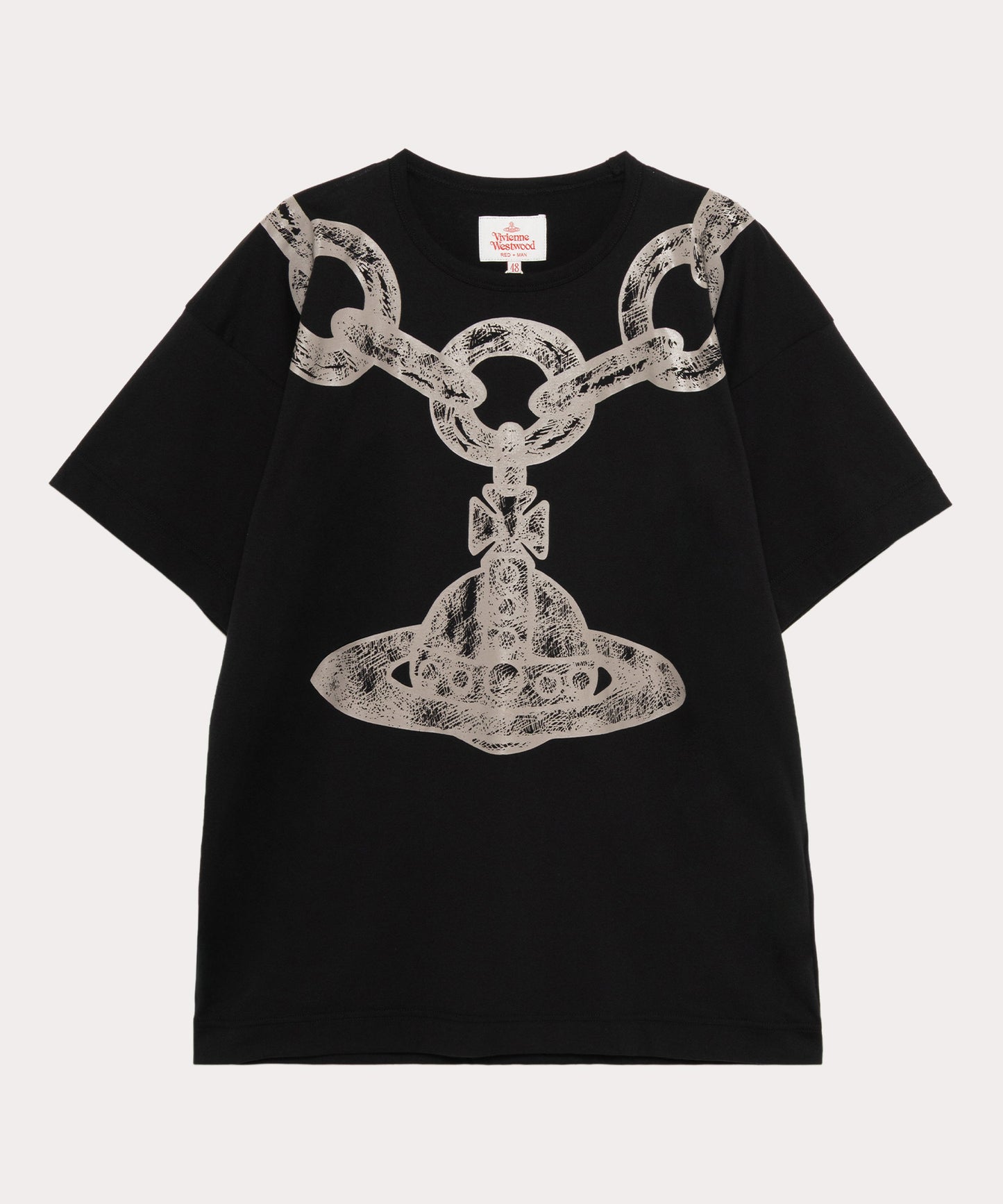 CHAIN COLLAR スクエアTシャツ