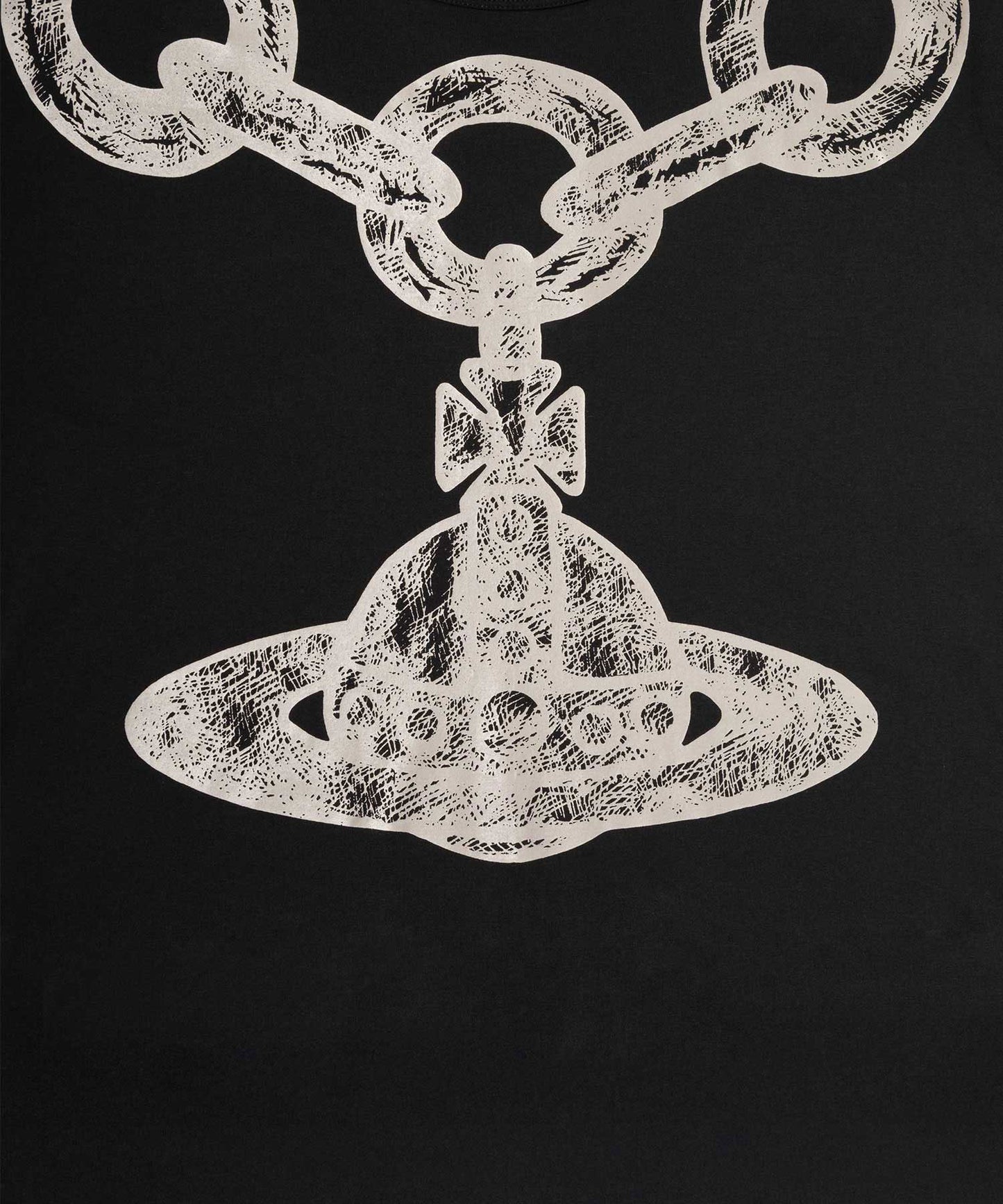 CHAIN COLLAR スクエアTシャツ