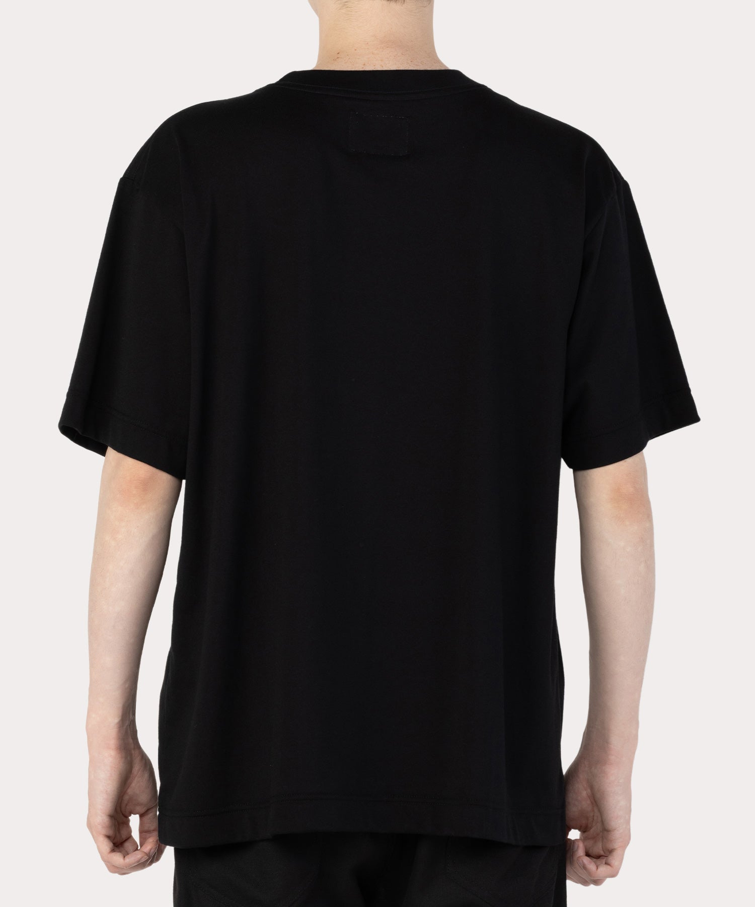 BRUSH STROKE ORB NEW リラックスTシャツ(ブラック)（メンズ