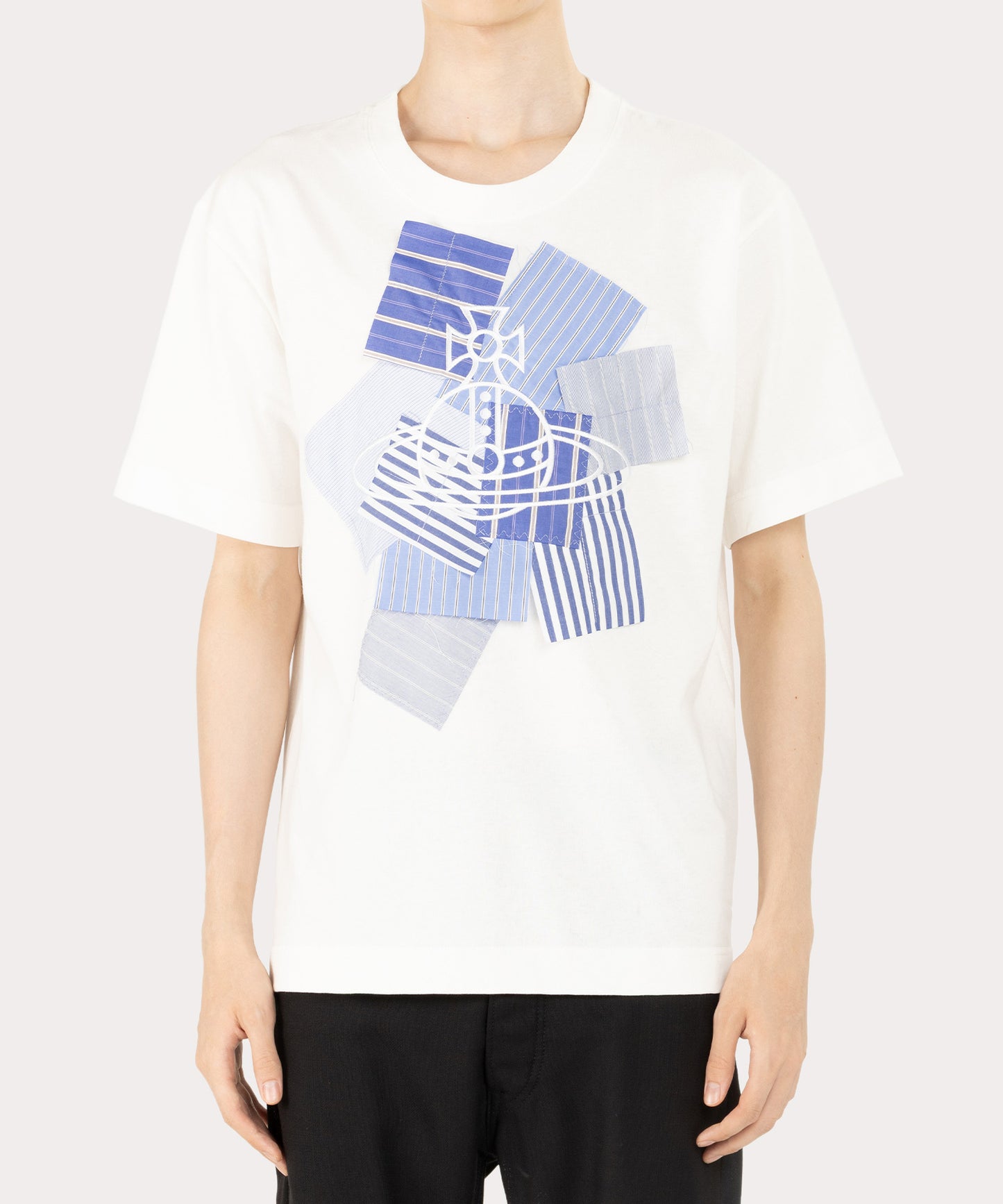 ストライプ ORB PATCH リラックスTシャツ