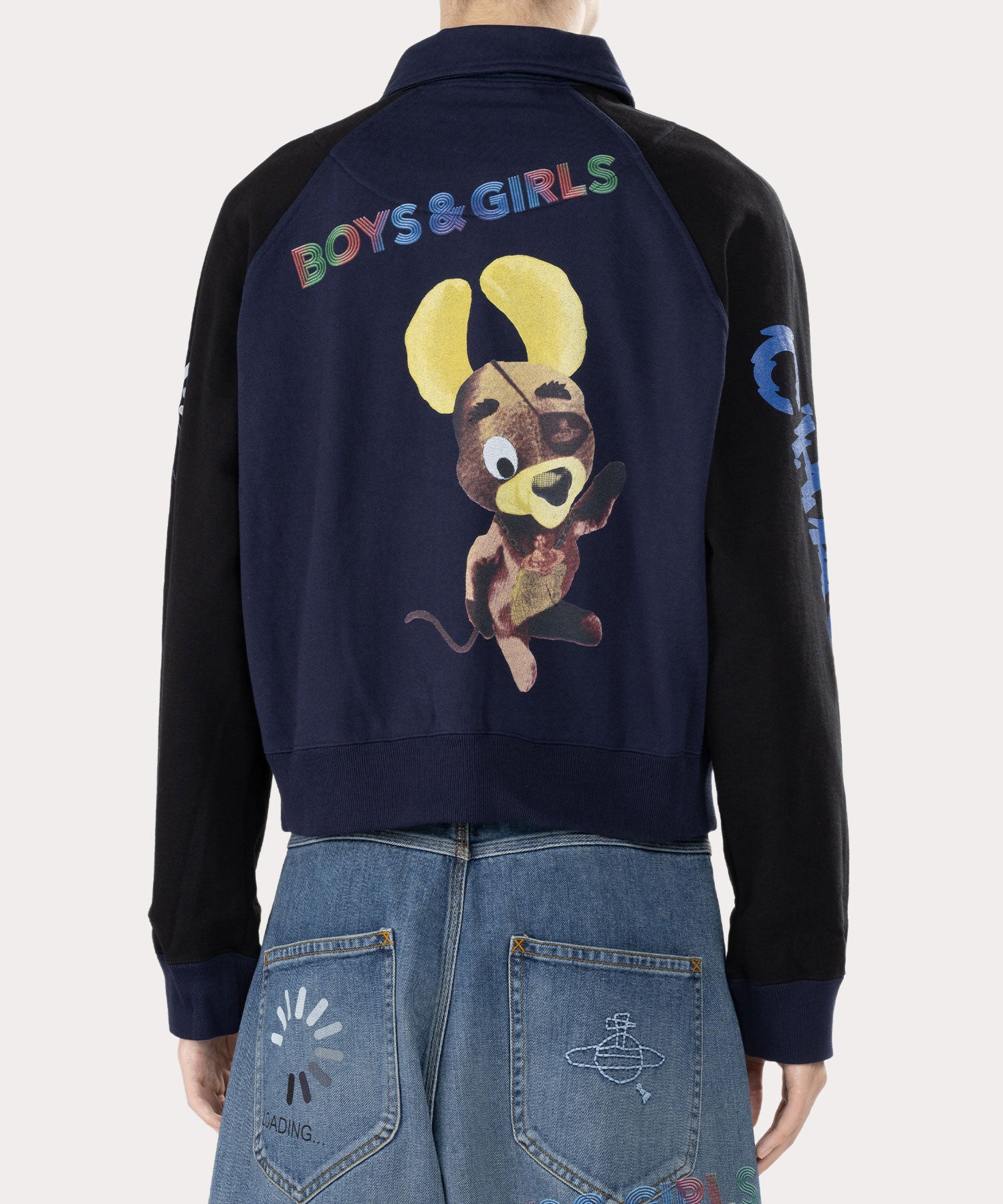 THE BIG ONE フェルパジャケット(ブルー)（メンズ）（2622452002