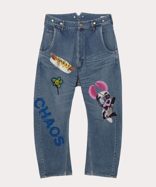 THE BIG ONE PRINT デニム(ブルー)（メンズ）（2622752002）｜ウェア