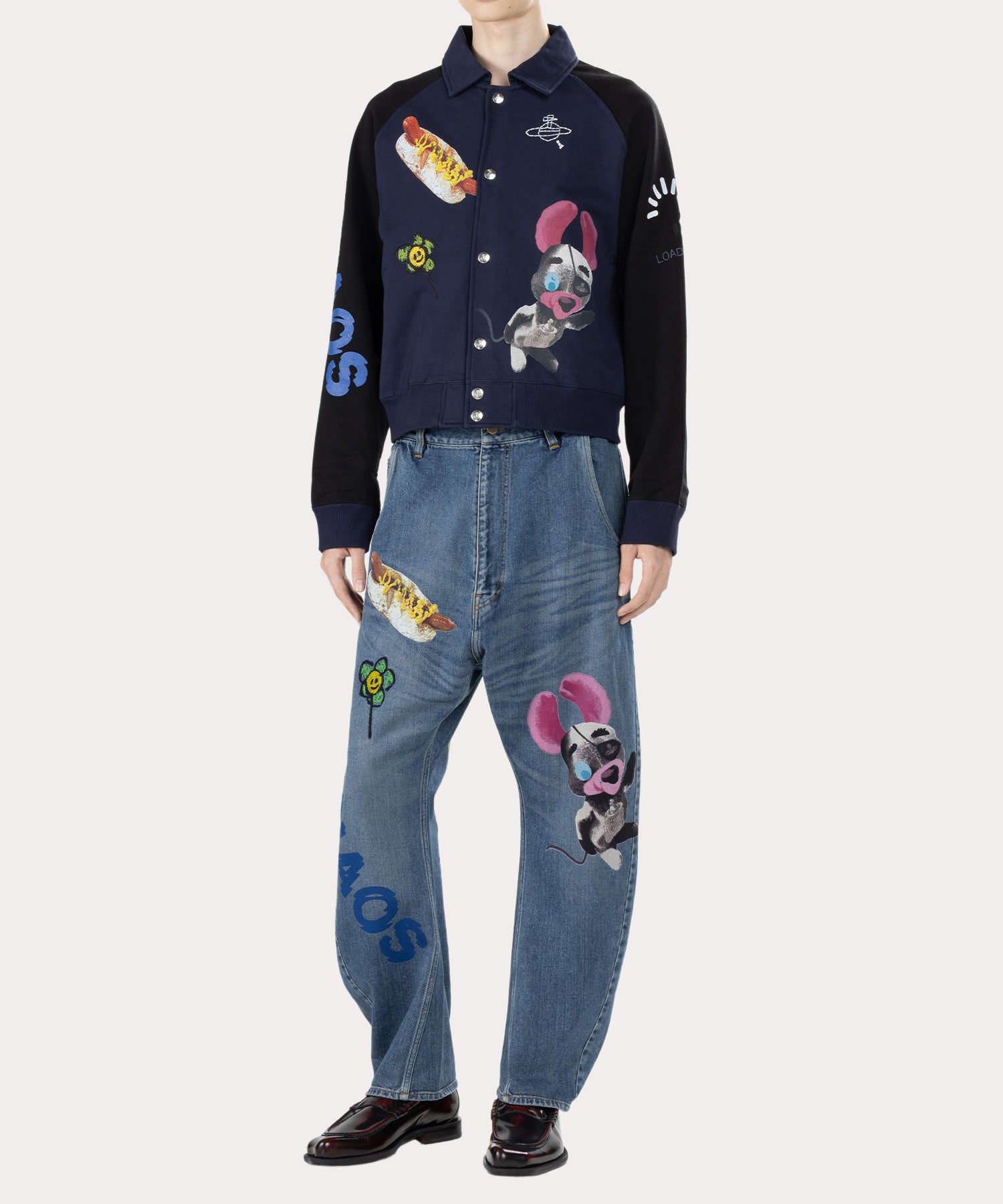 THE BIG ONE PRINT デニム(ブルー)（メンズ）（2622752002）｜ウェア